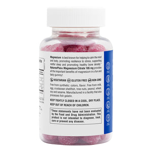 Second side product image of Gummies Magnesium Citrate containing 75 Count