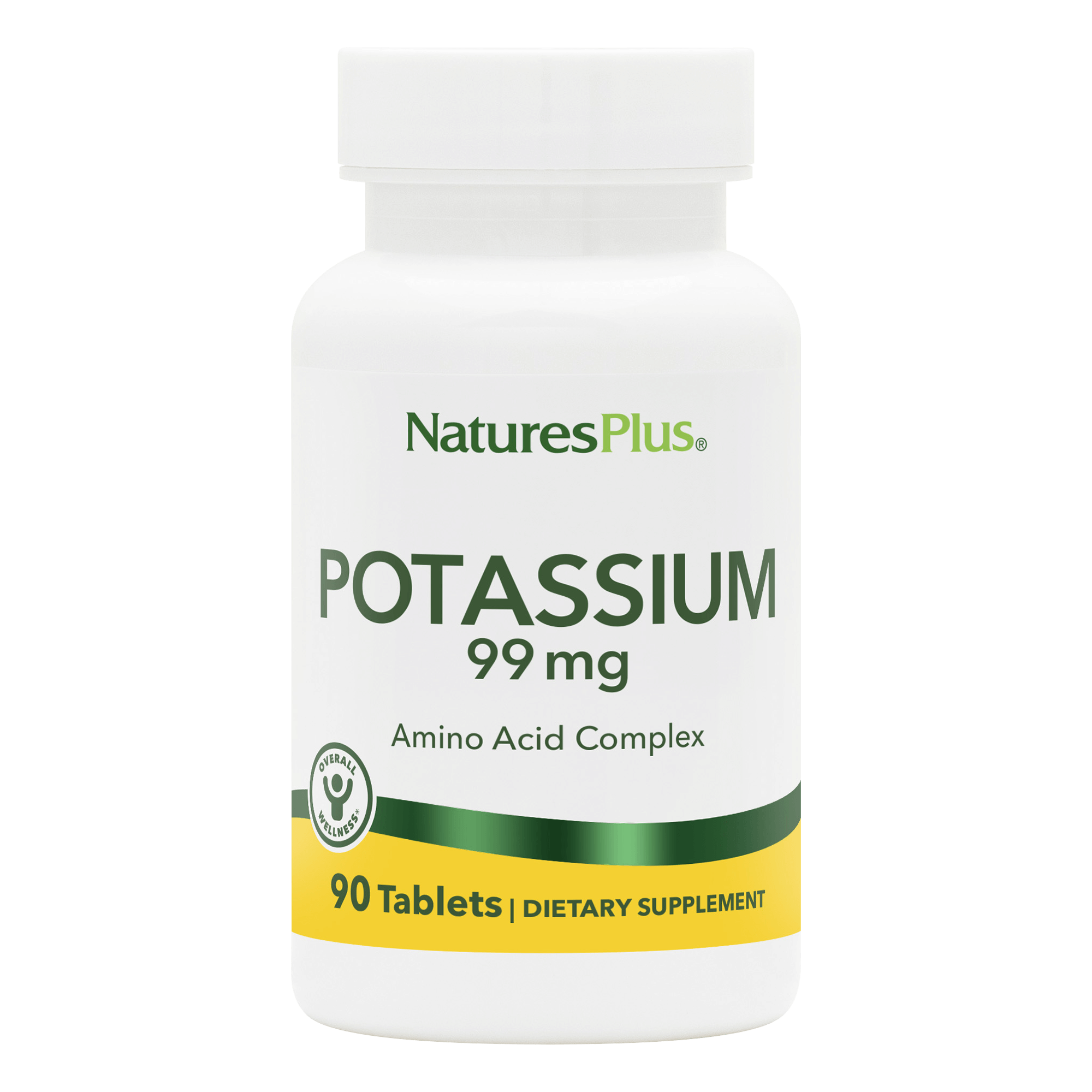Potassium 99 mg Tablets - 90 Count