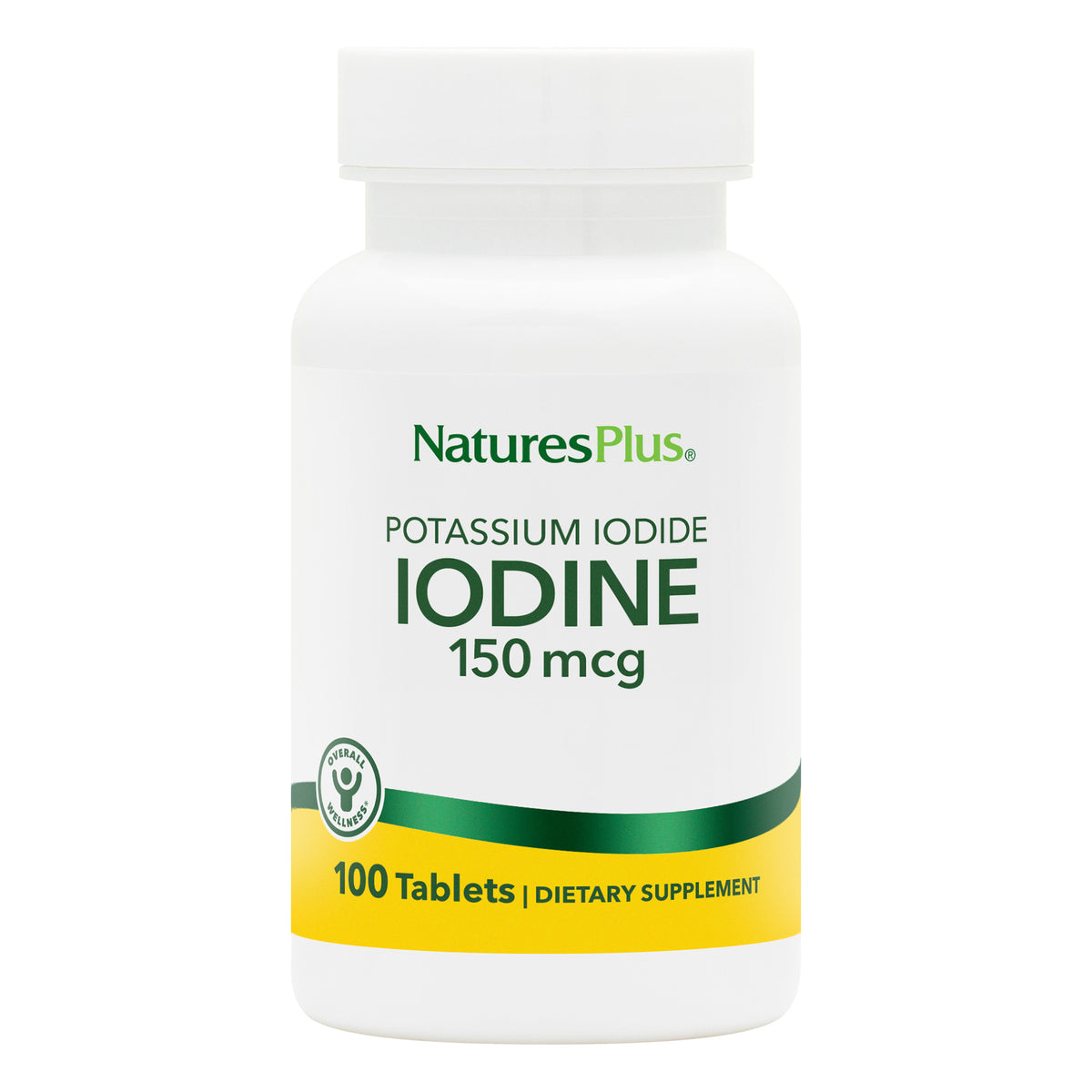 product image of Potassium Iodide 150 mcg Iodine Tablets containing 100 Count