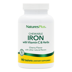 Chewable Iron with Vitamin C & Herbs - 90 Count