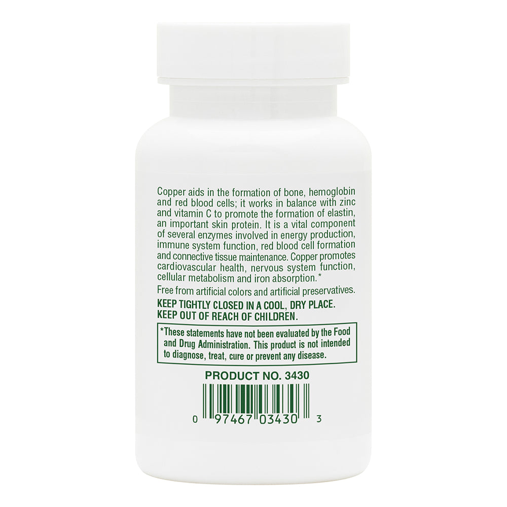 product image of Copper 3 mg Tablets containing 90 Count