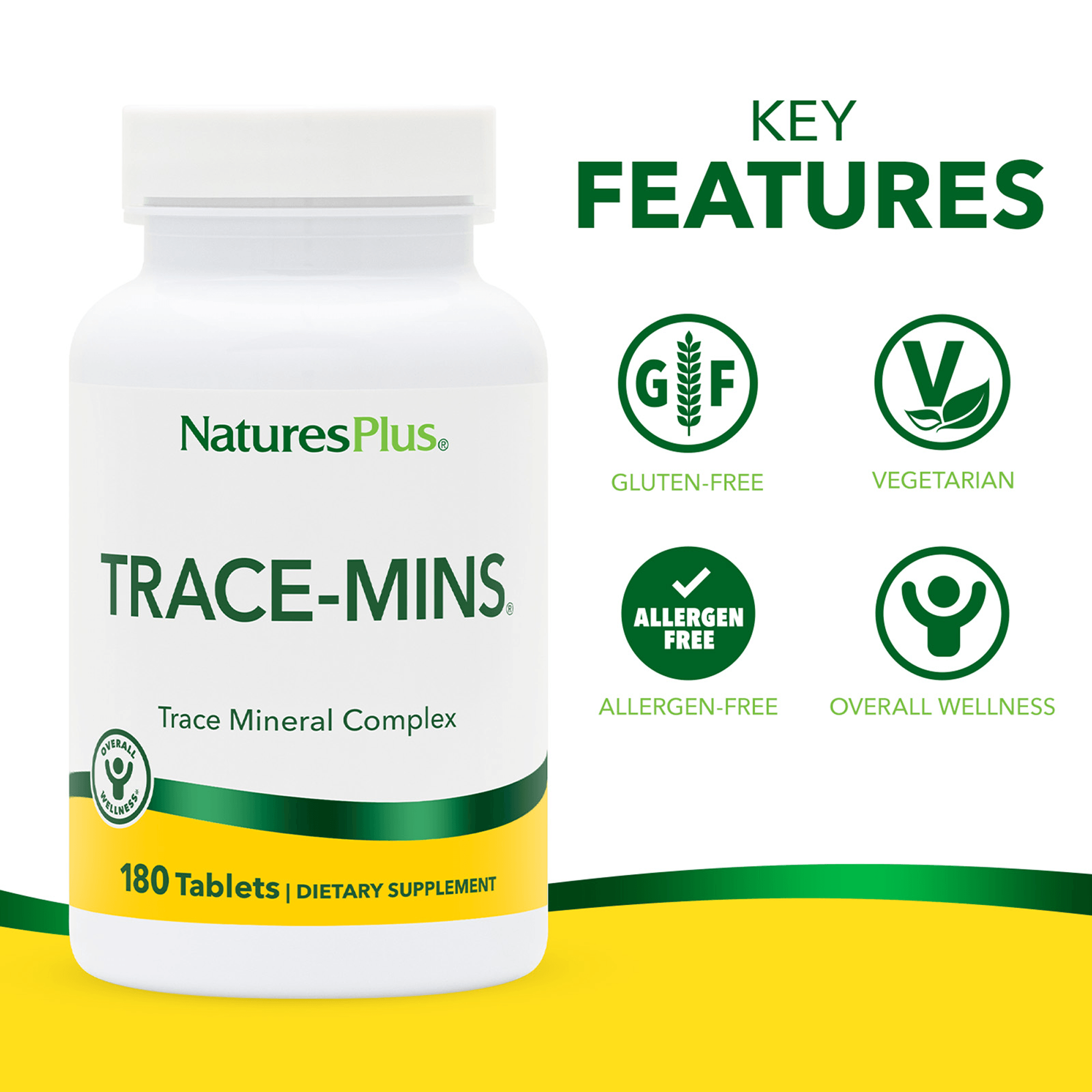 Trace-Mins® Multi-Trace Minerals Tablets - 180 Count