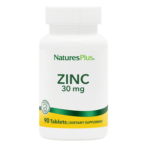 Zinc 30 mg Tablets - 90 Count