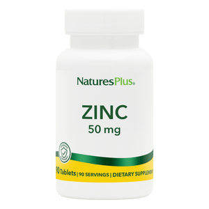 Zinc 50 mg Tablets - 90 Count