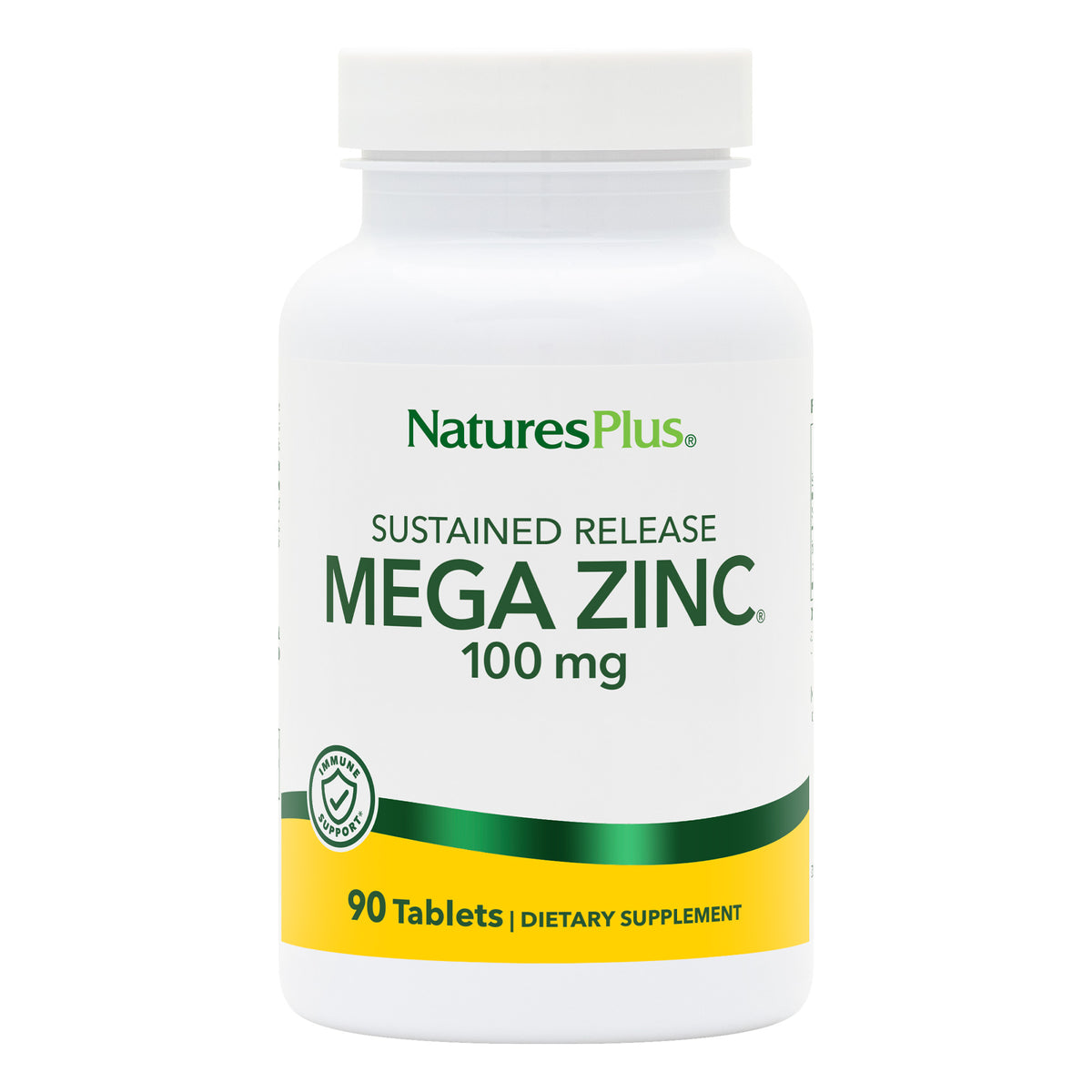 product image of Mega Zinc 100 mg Sustained Release Tablets containing 90 Count