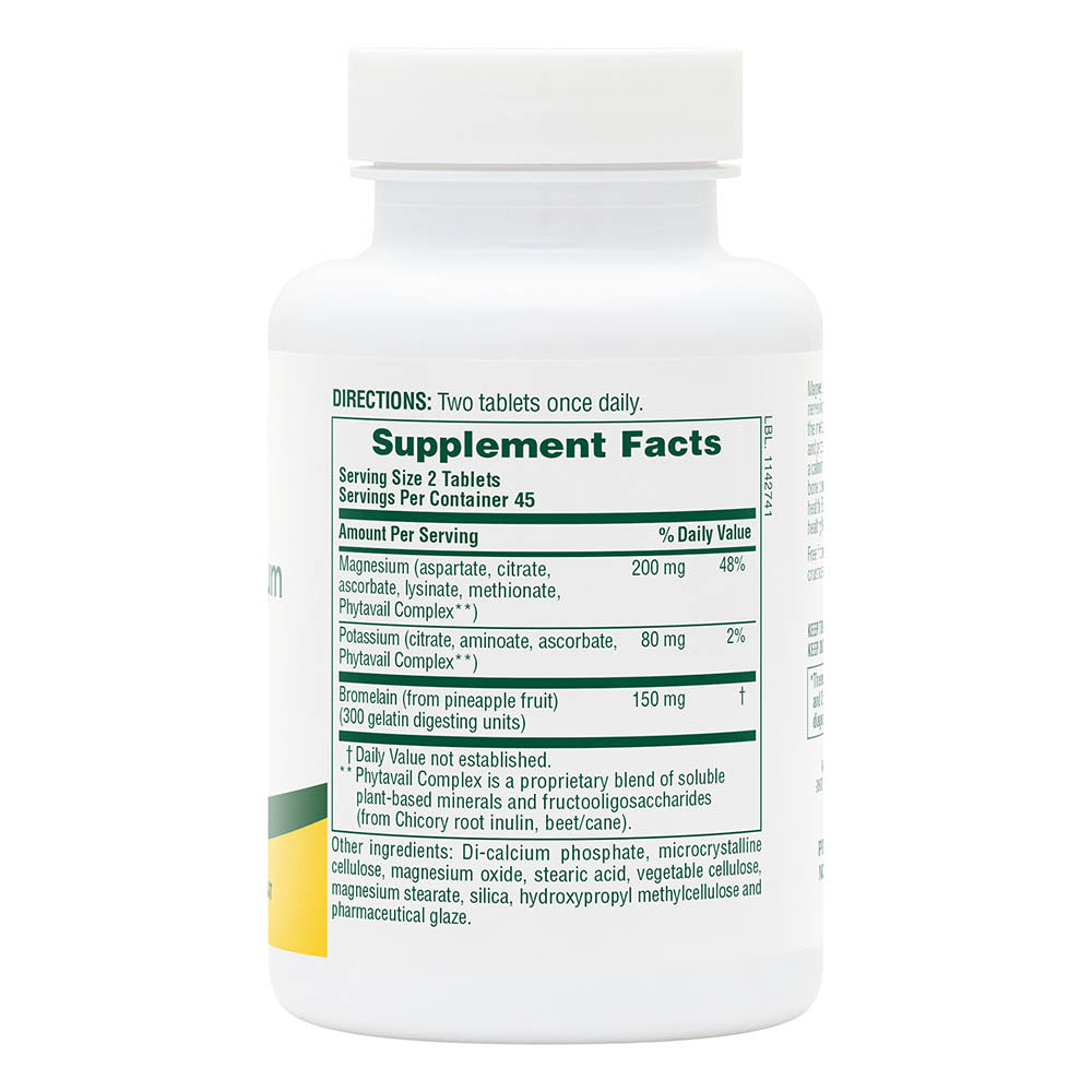 product image of DYNO-MINS® Magnesium, Potassium & Bromelain Tablets containing 90 Count