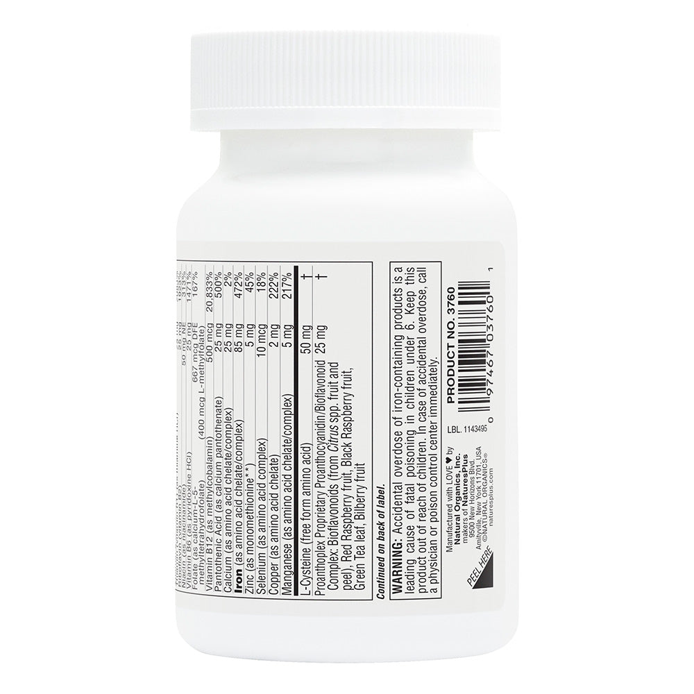 product image of HEMA-PLEX® Slow-Release Tablets containing 30 Count