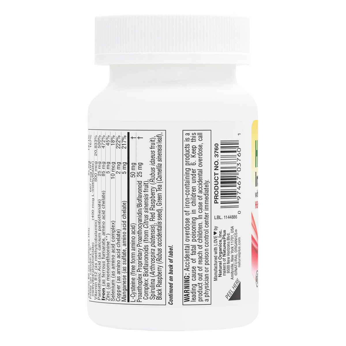 product image of HEMA-PLEX® Slow-Release Tablets containing 30 Count