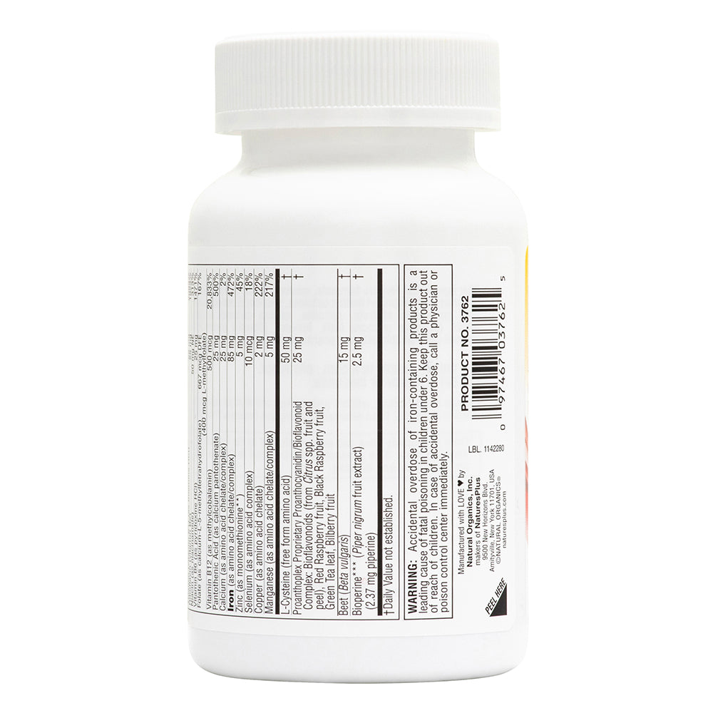 product image of HEMA-PLEX® Slow-Release Tablets containing 60 Count