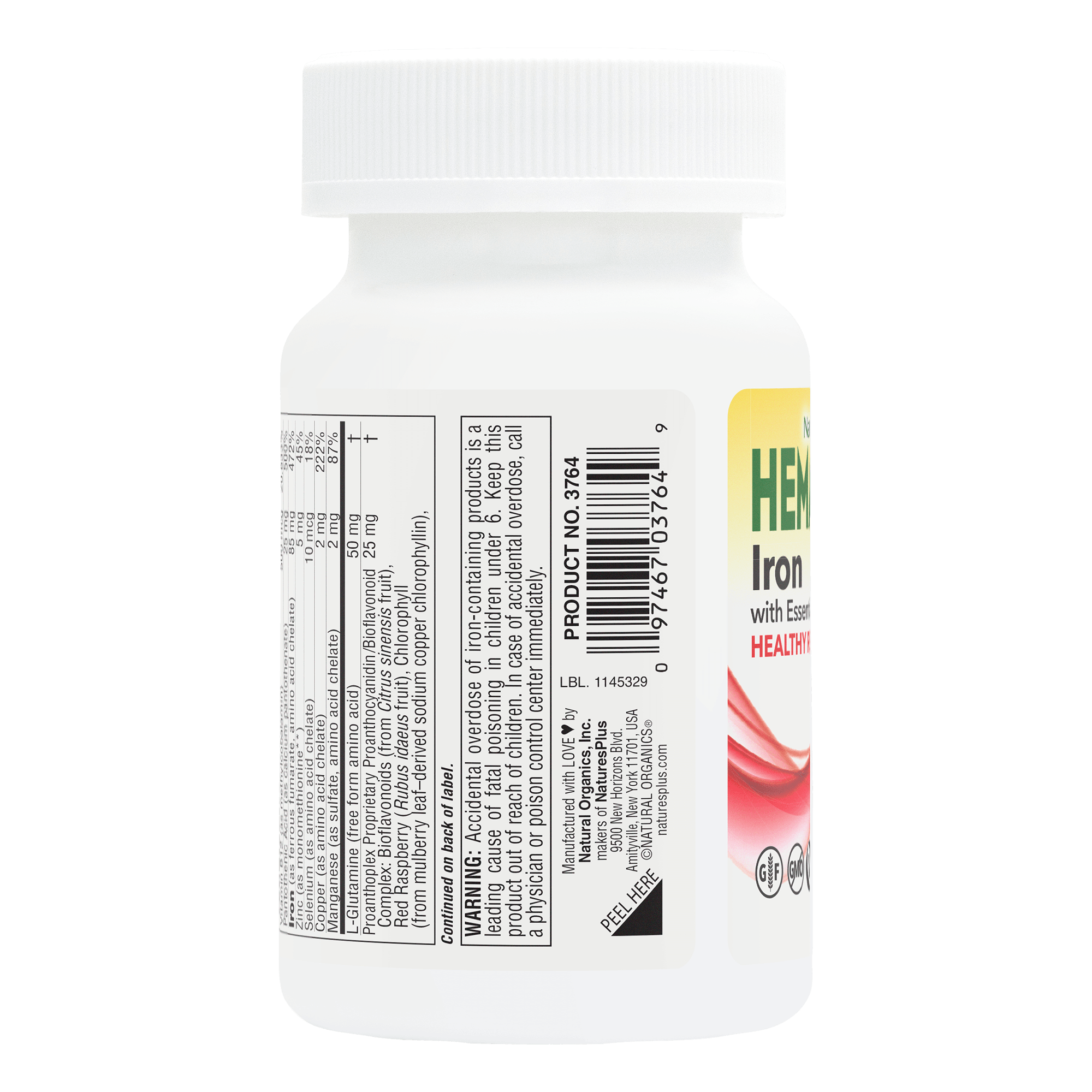 HEMA-PLEX® Slow-Release Mini-Tabs - 60 Count