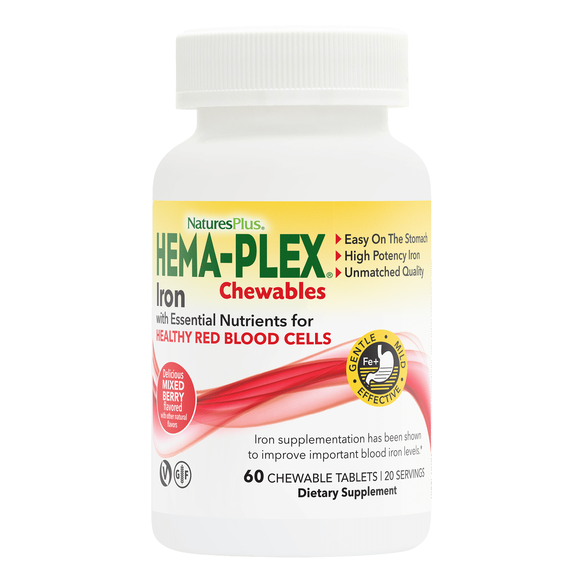 HEMA-PLEX® Iron Chewables - 60 Count