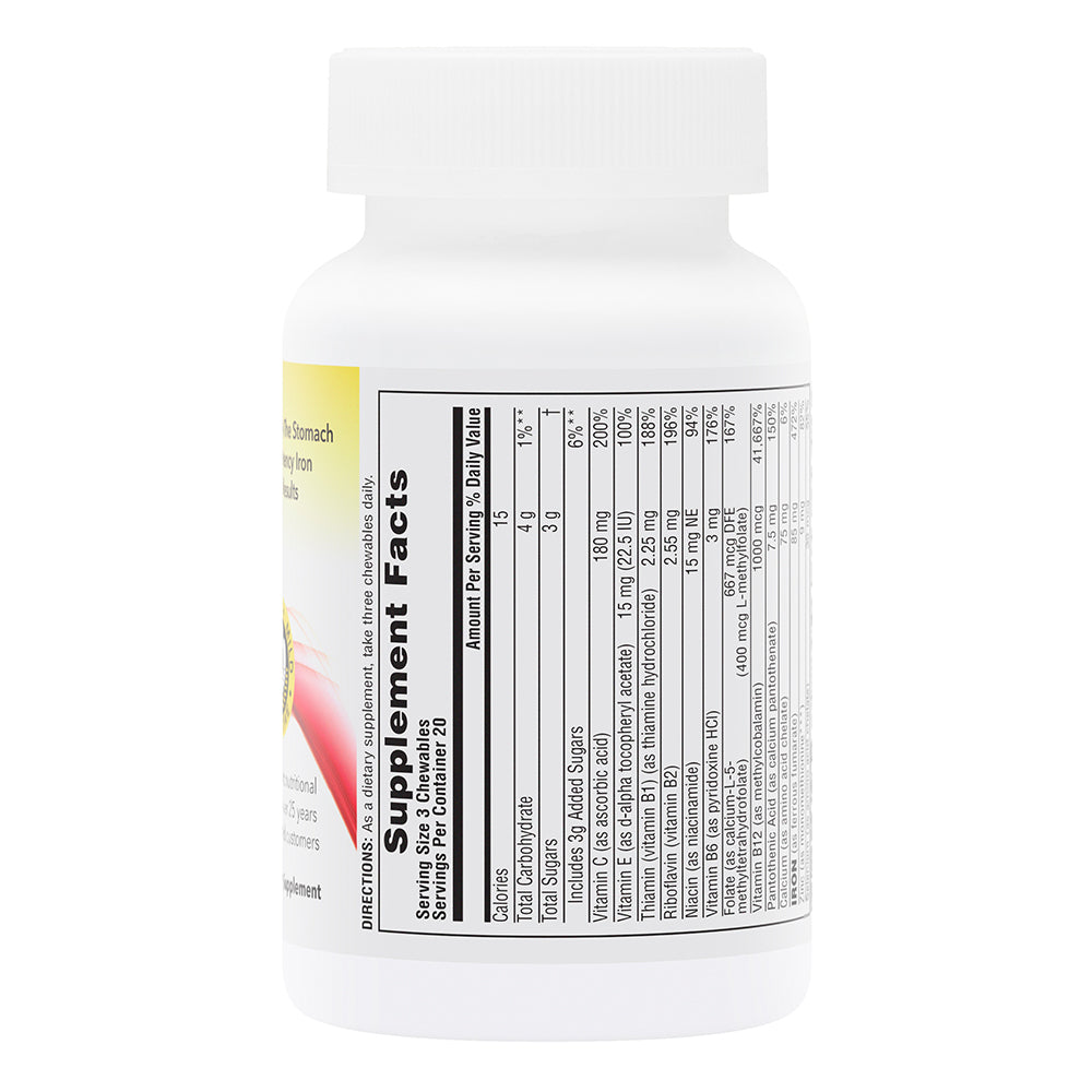 product image of HEMA-PLEX® Iron Chewables containing 60 Count