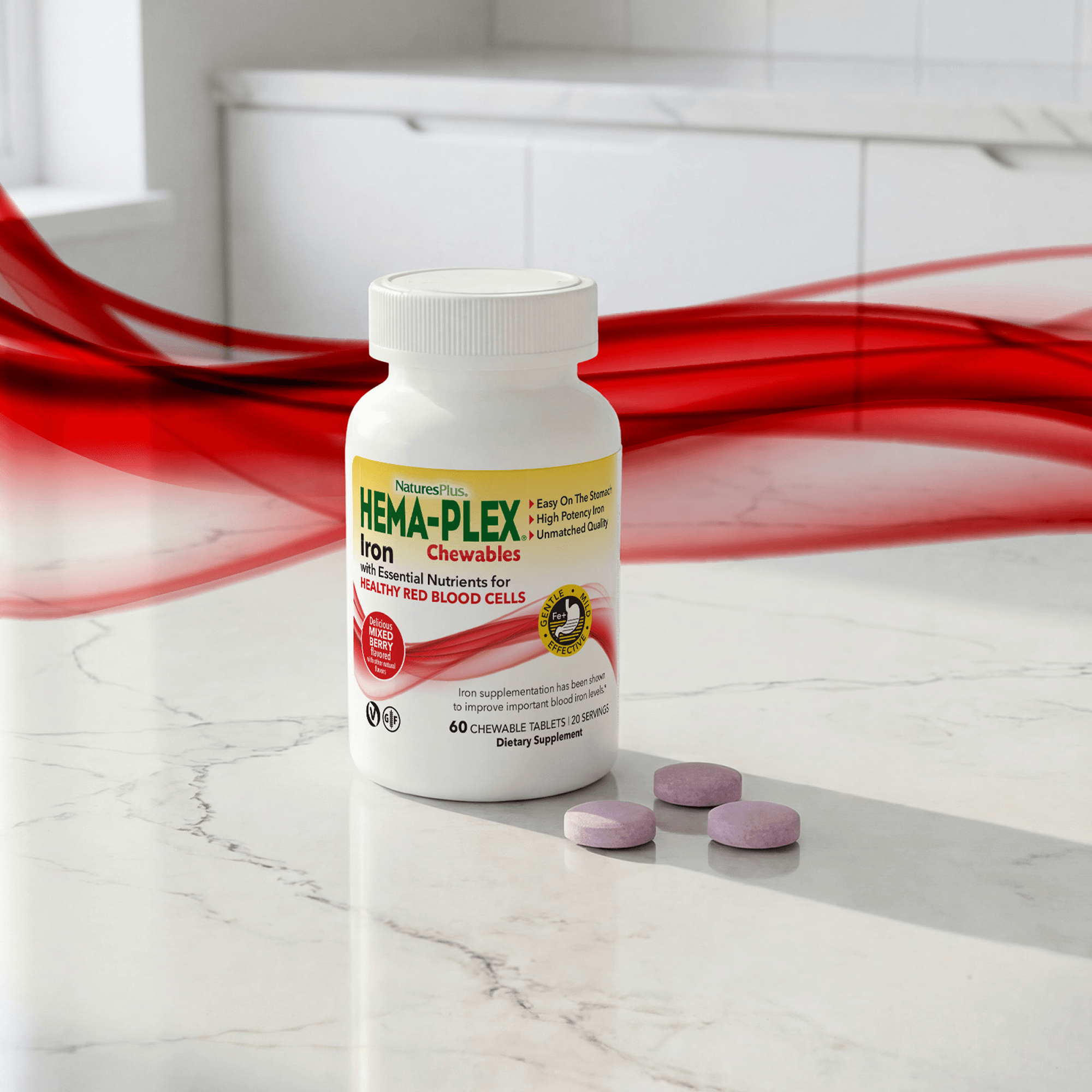 HEMA-PLEX® Iron Chewables - 60 Count