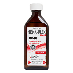 Frontal product image of HEMA-PLEX® Liquid Iron containing 8.50 FL OZ