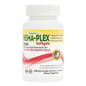 HEMA-PLEX® Iron Softgels - 60 Count