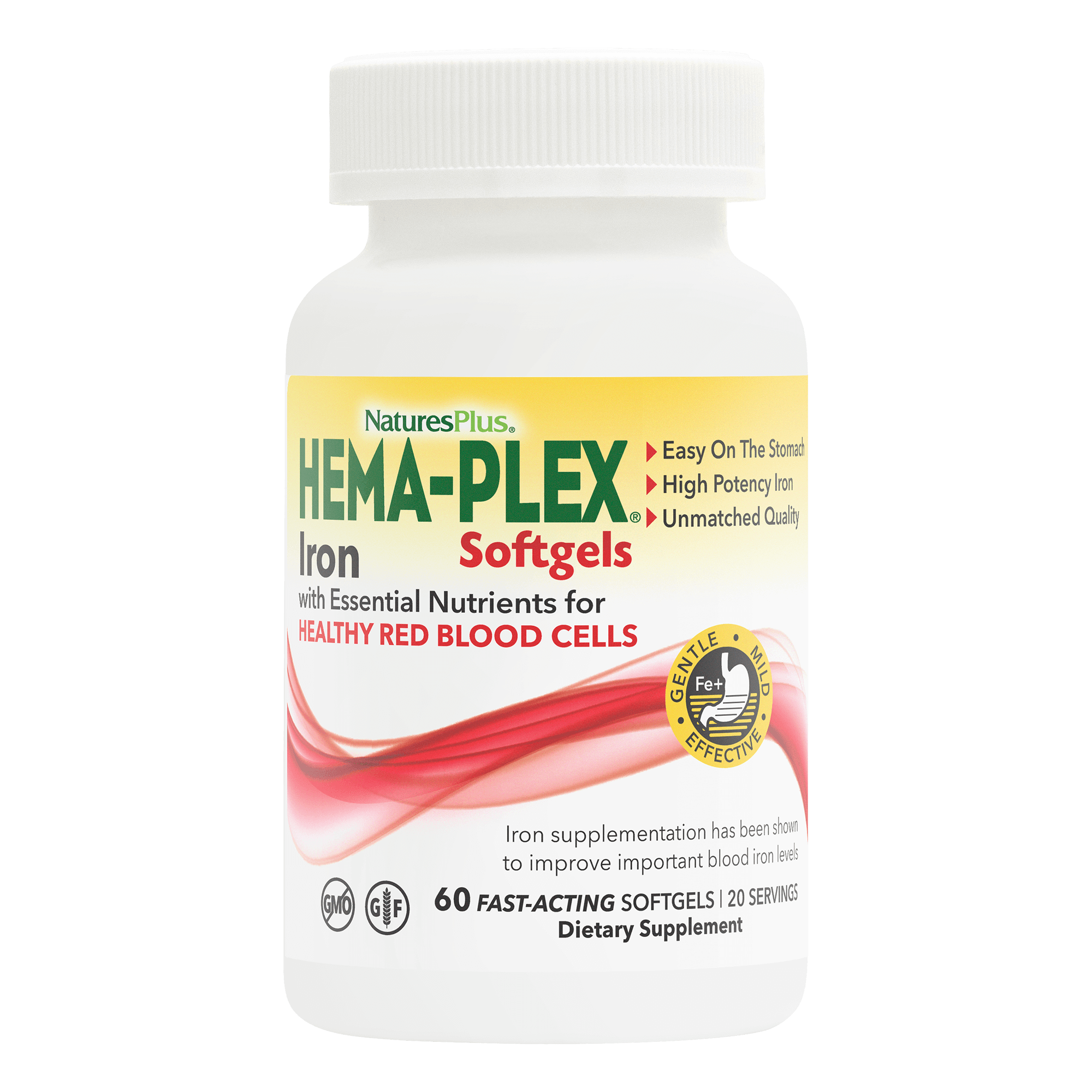 HEMA-PLEX® Iron Softgels - 60 Count