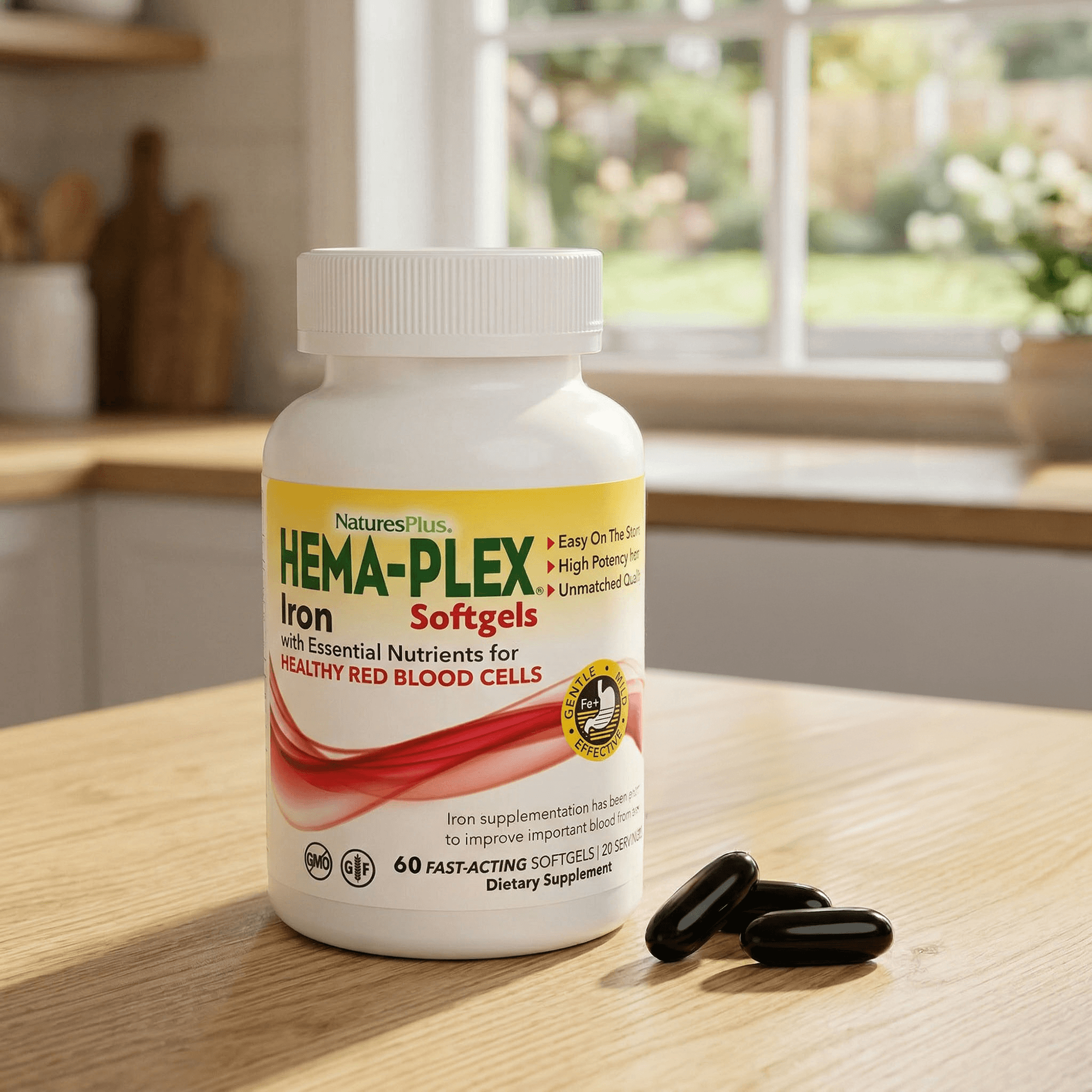 HEMA-PLEX® Iron Softgels - 60 Count