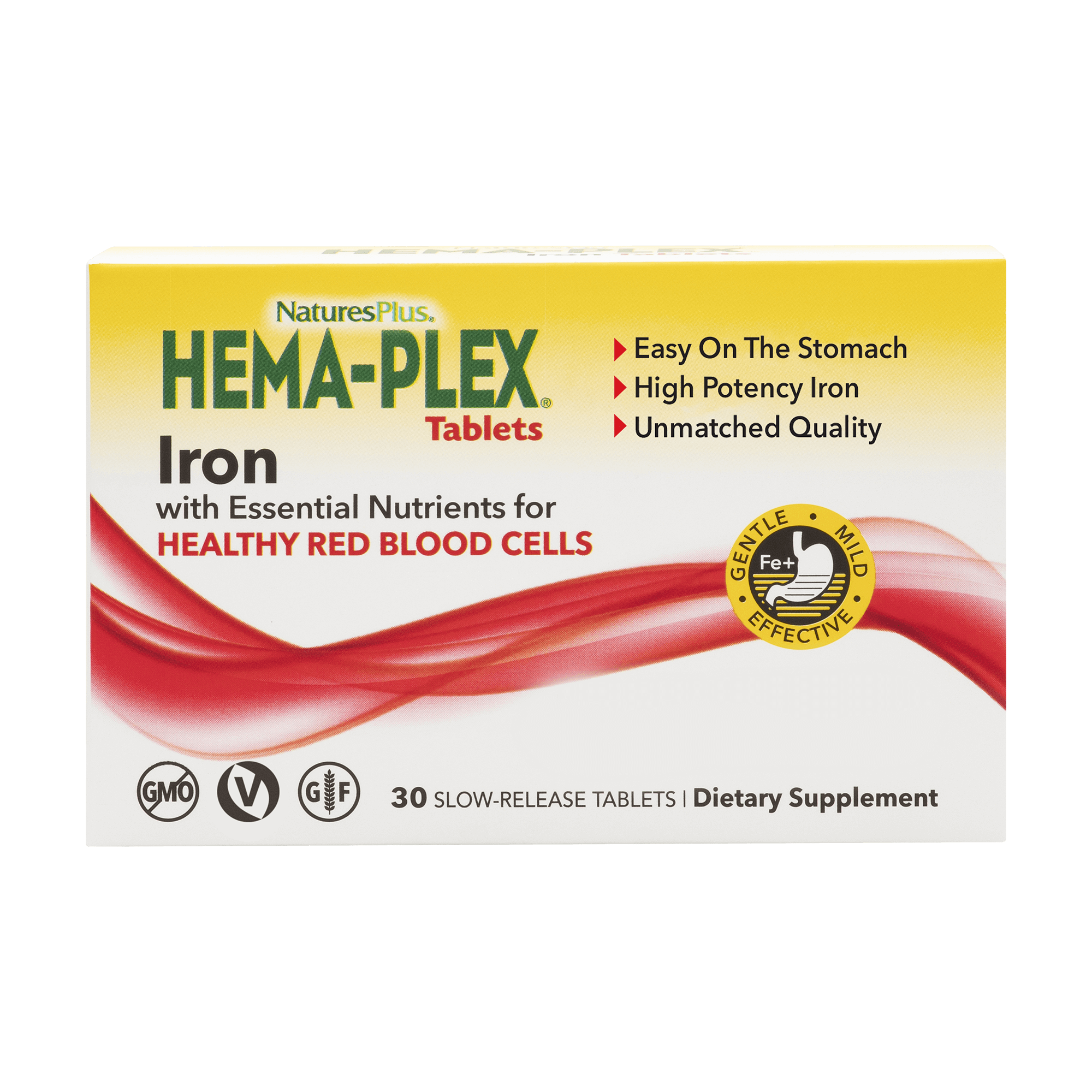 HEMA-PLEX® Slow-Release Tablets - 30 Count