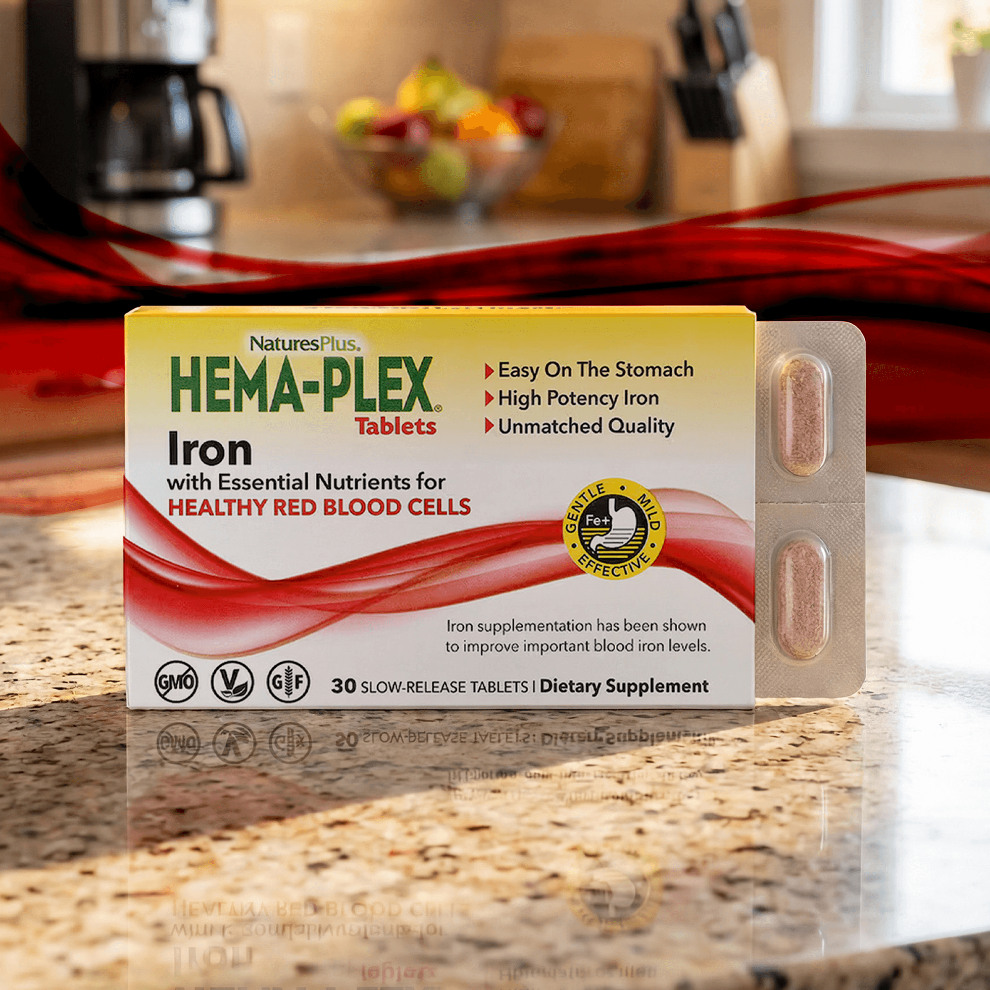 HEMA-PLEX® Slow-Release Tablets - 30 Count
