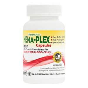 HEMA-PLEX® Iron Capsules - 60 Count
