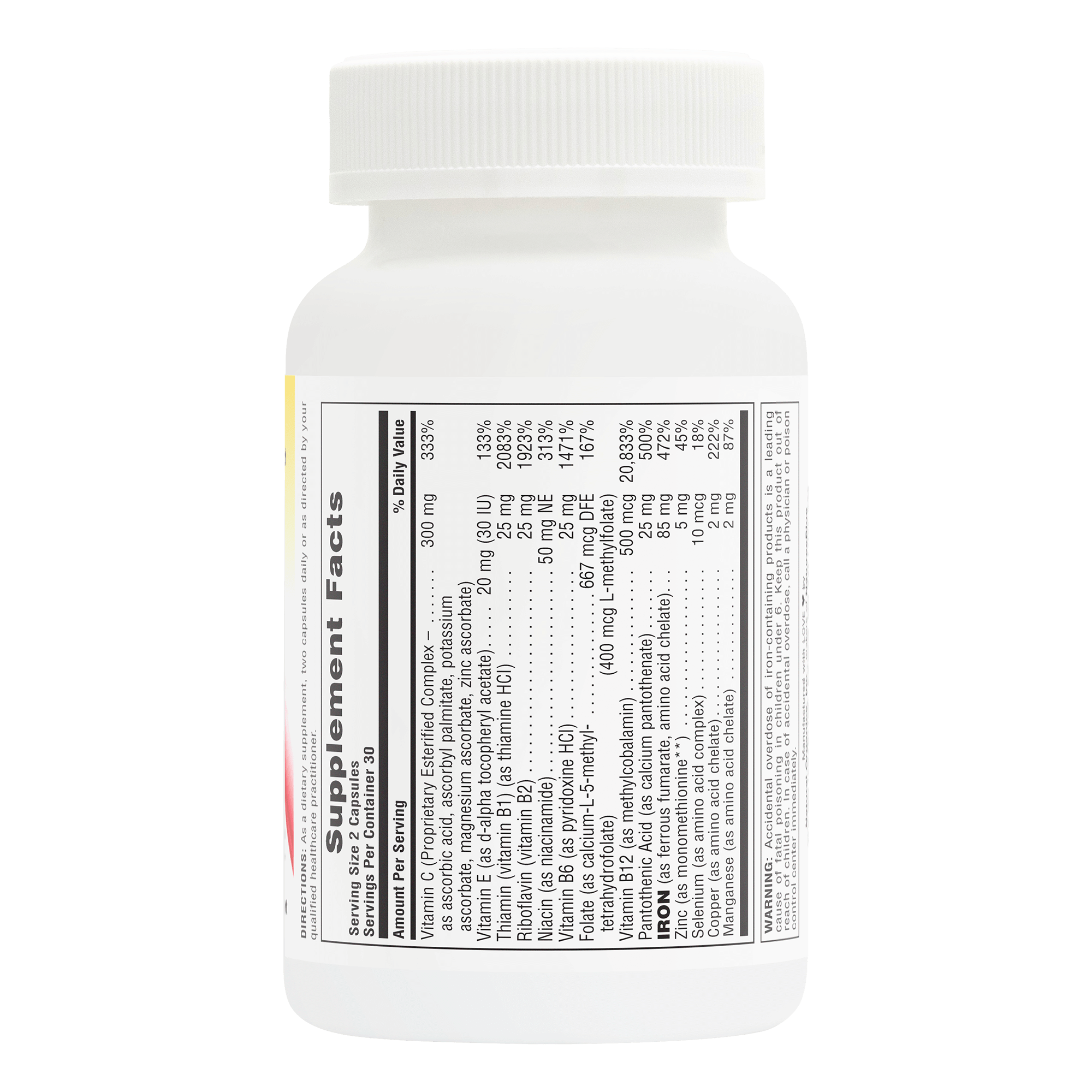 HEMA-PLEX® Iron Capsules - 60 Count