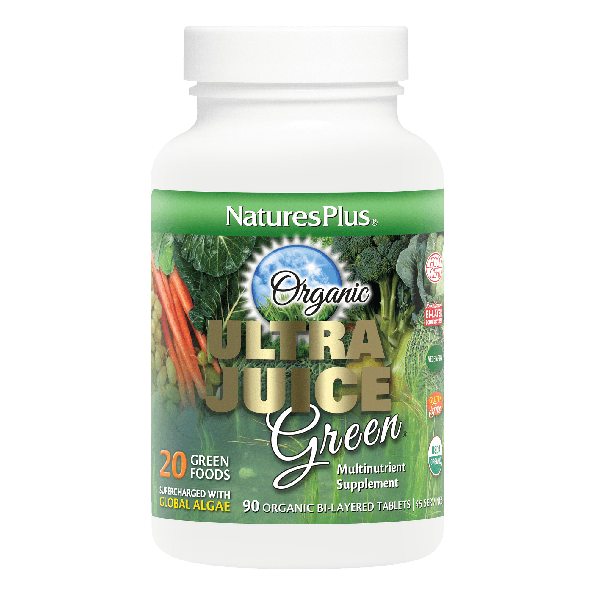 Ultra Juice Green® Bi-Layered Tablets - 90 Count