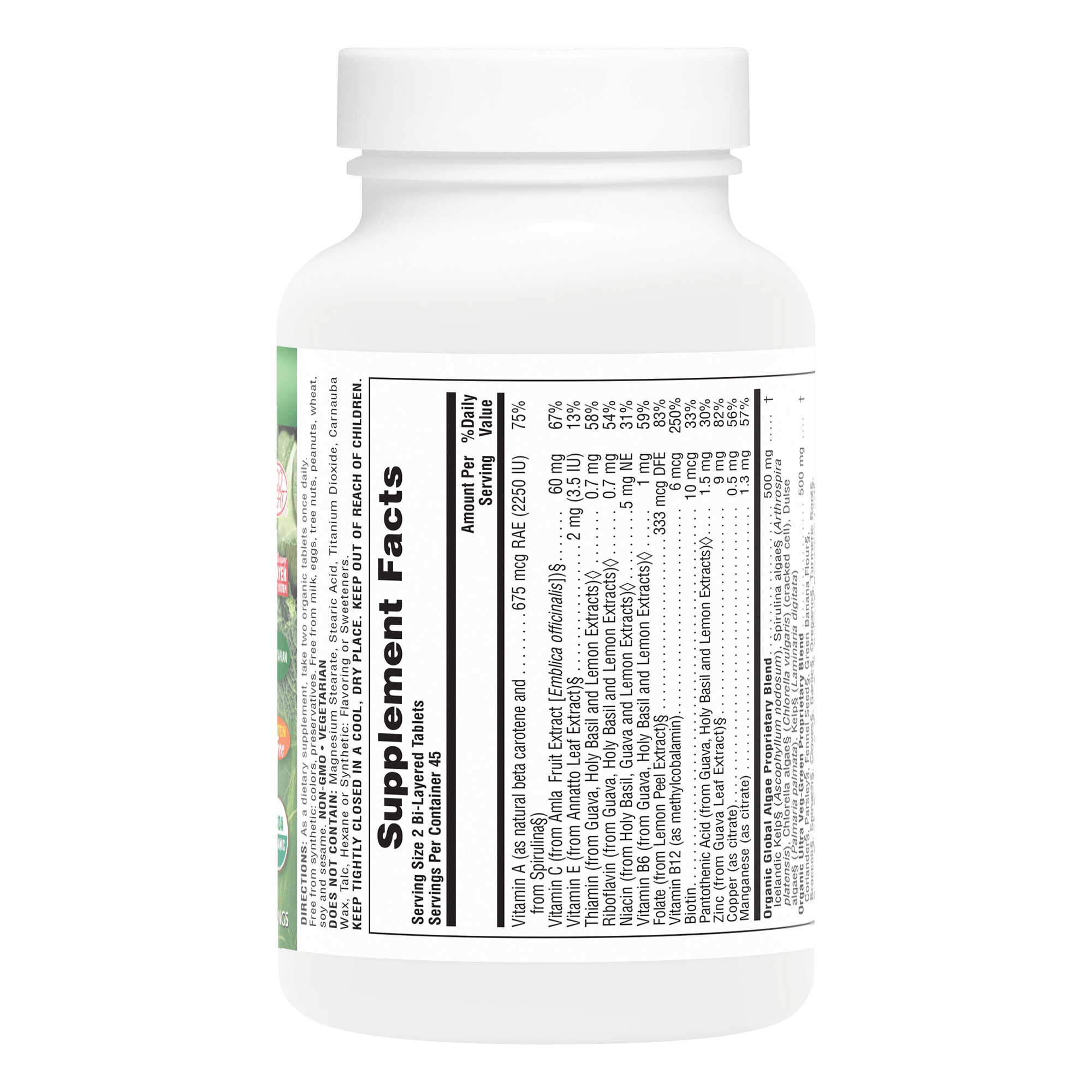 Ultra Juice Green® Bi-Layered Tablets - 90 Count