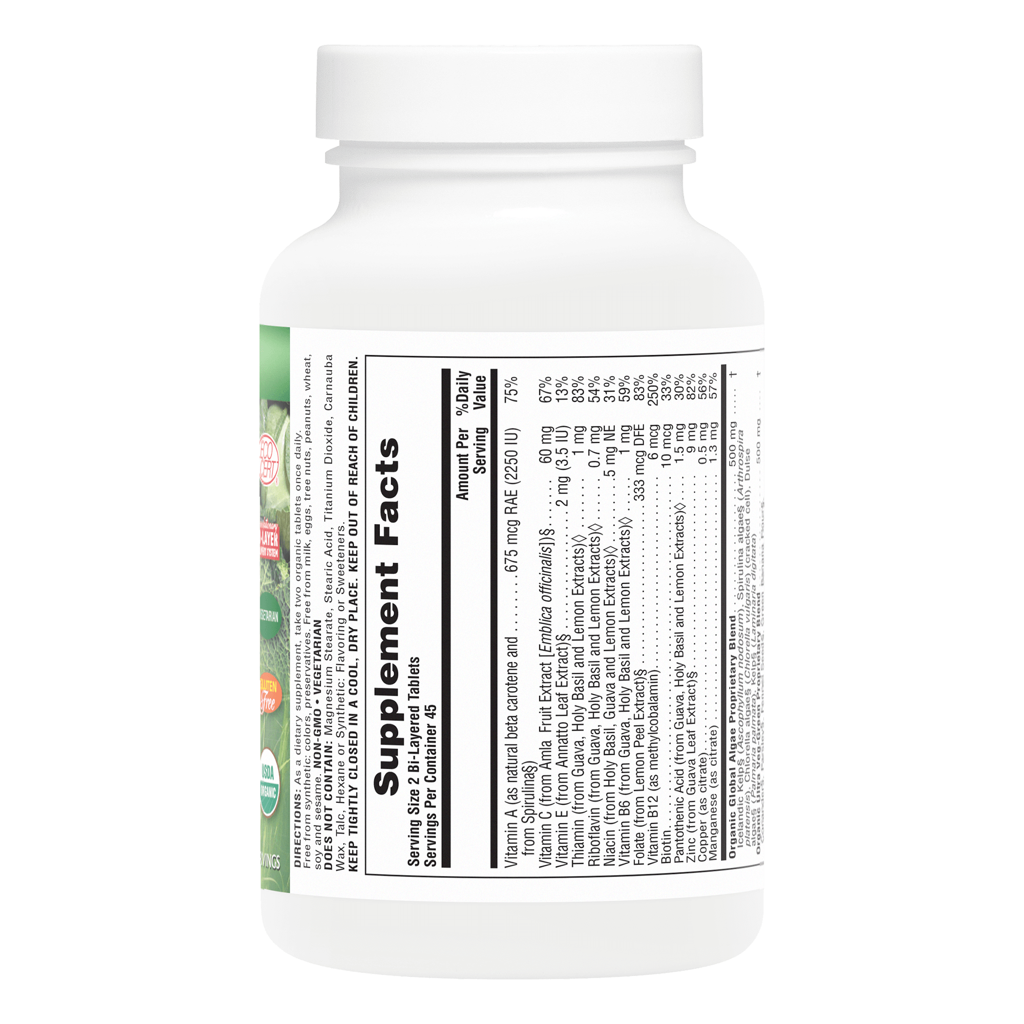 Ultra Juice Green® Bi-Layered Tablets - 90 Count