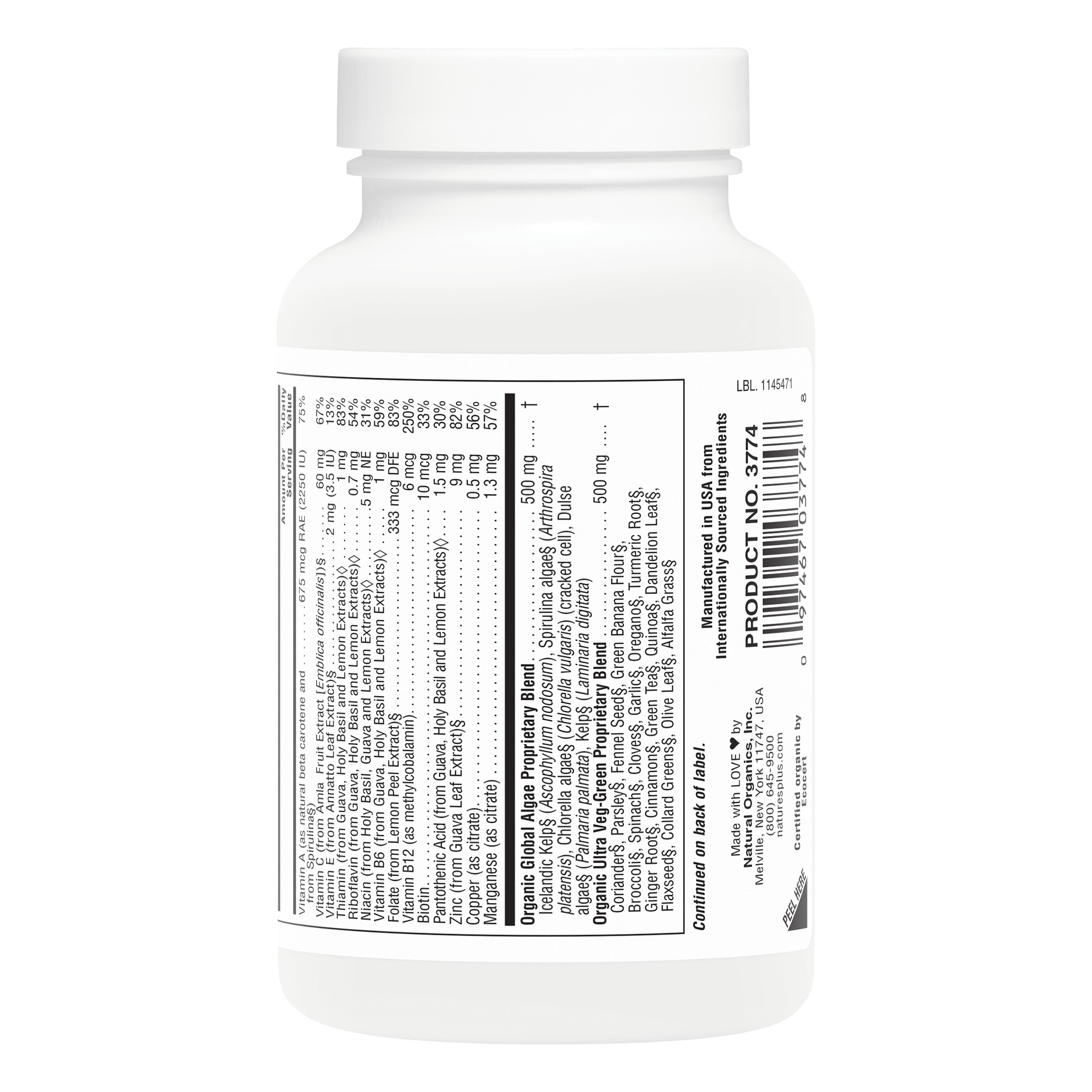 Ultra Juice Green® Bi-Layered Tablets - 90 Count