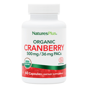 Organic Cranberry 500 mg - 60 Count