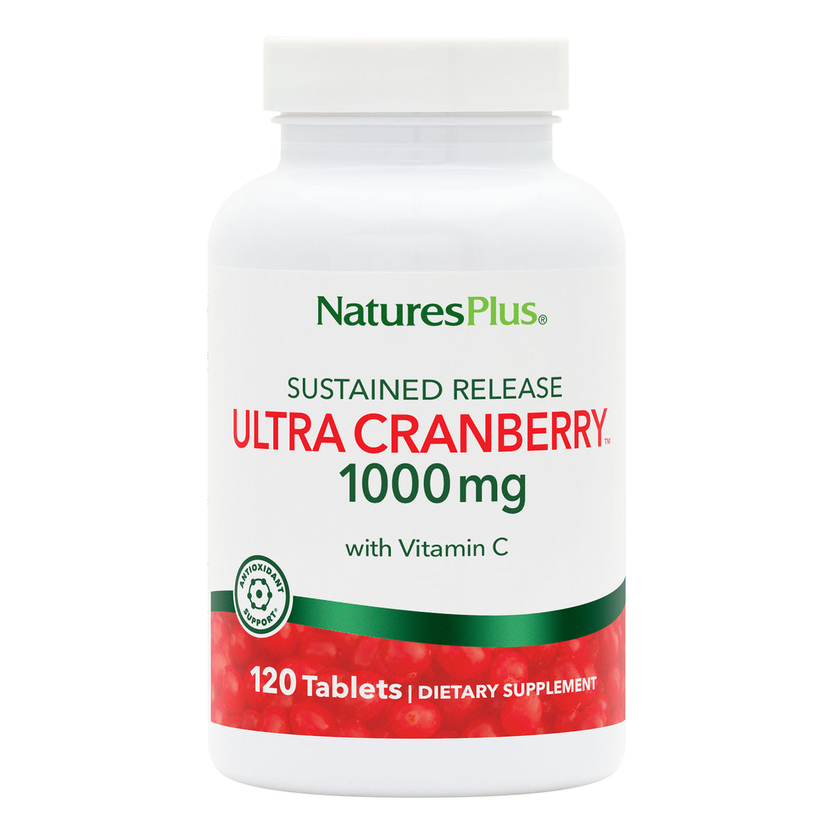 product image of Ultra Cranberry® Sustained Release Tablets containing 120 Count