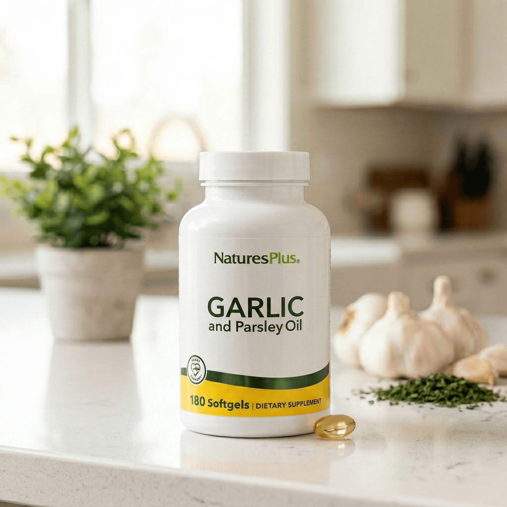 Garlic & Parsley Oil Softgels - 180 Count