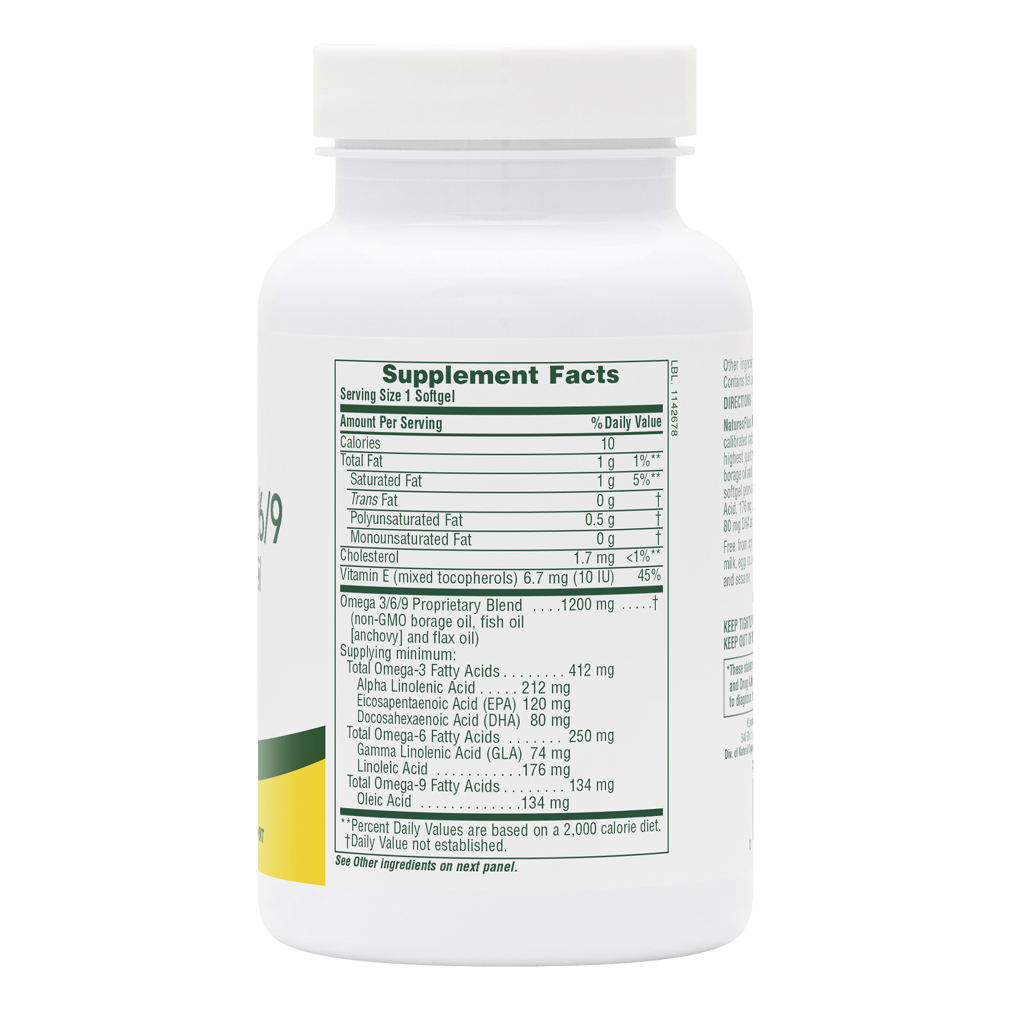 Ultra Omega 3/6/9™ Softgels - 60 Count