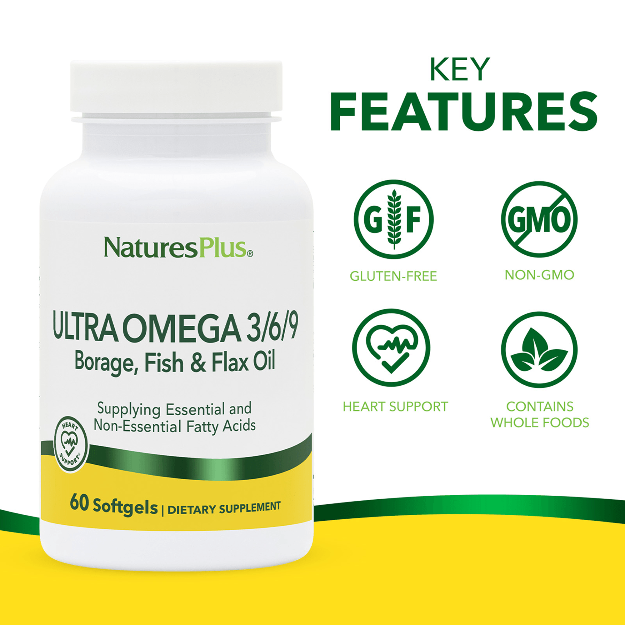 Ultra Omega 3/6/9™ Softgels - 60 Count