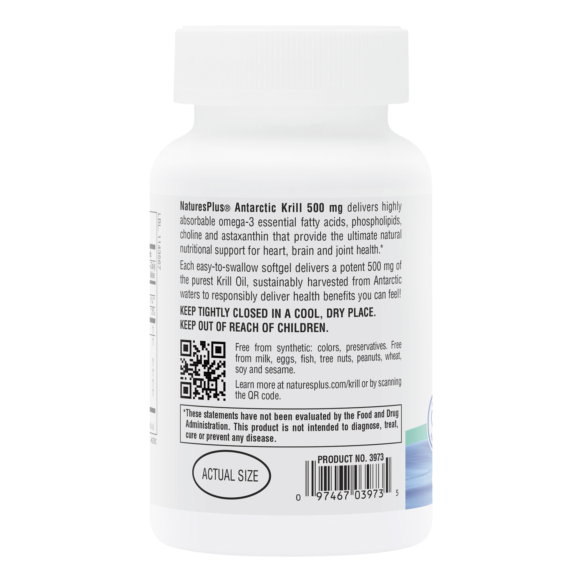 Antarctic Krill Oil - 60 Count