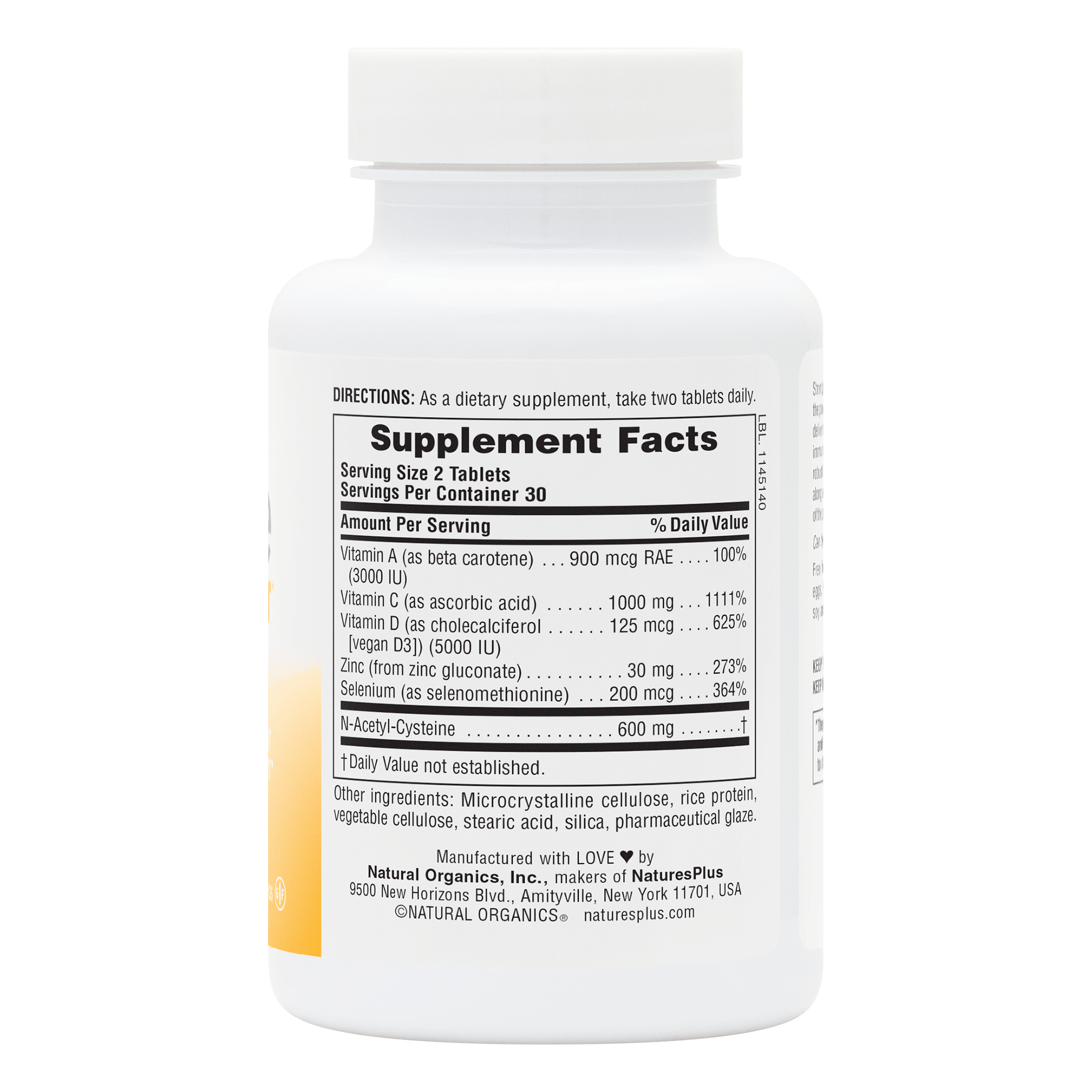 Immune Boost Tablets - 60 Count