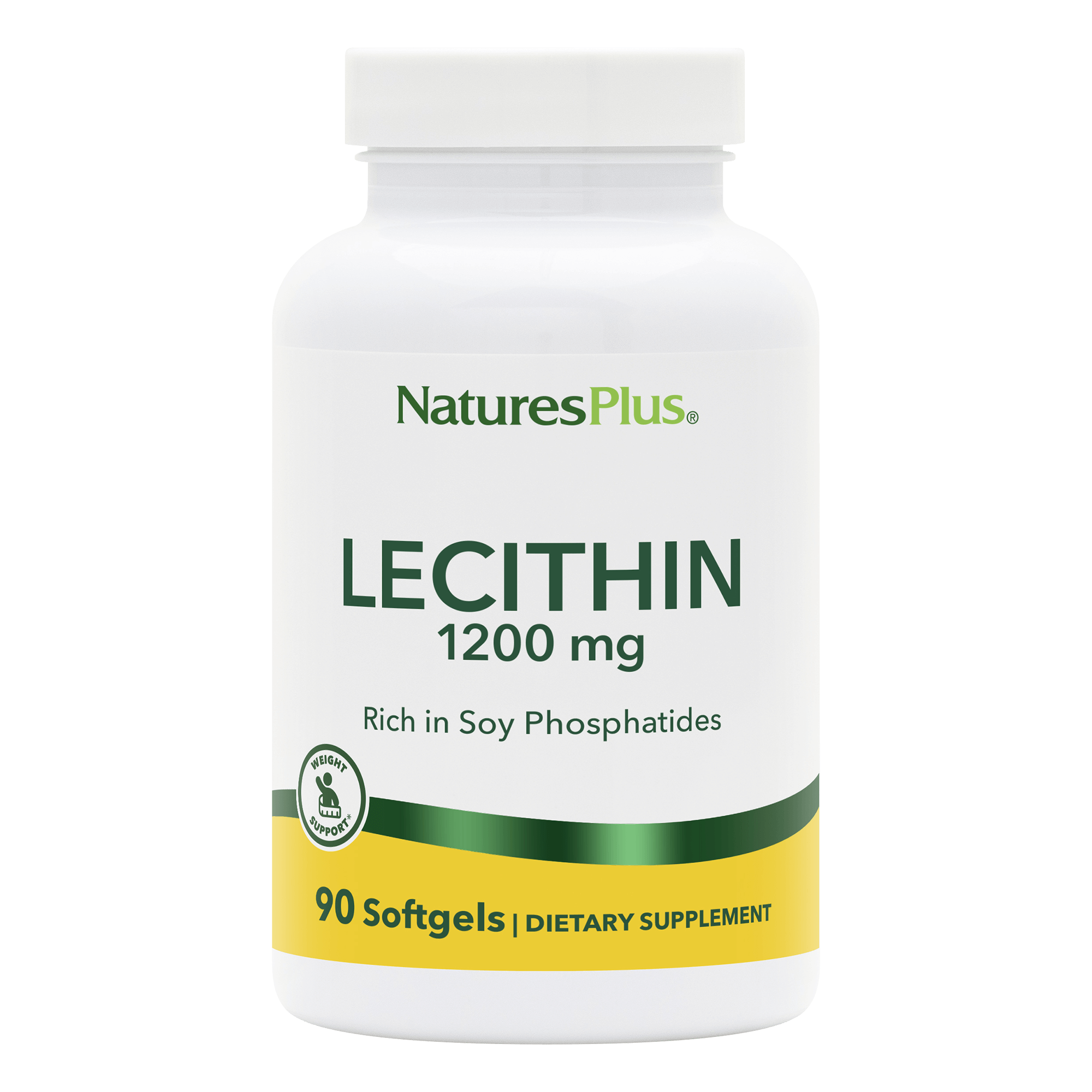Lecithin 1200 mg Softgels - 90 Count
