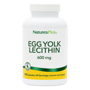 Egg Yolk Lecithin 600 mg Capsules - 180 Count