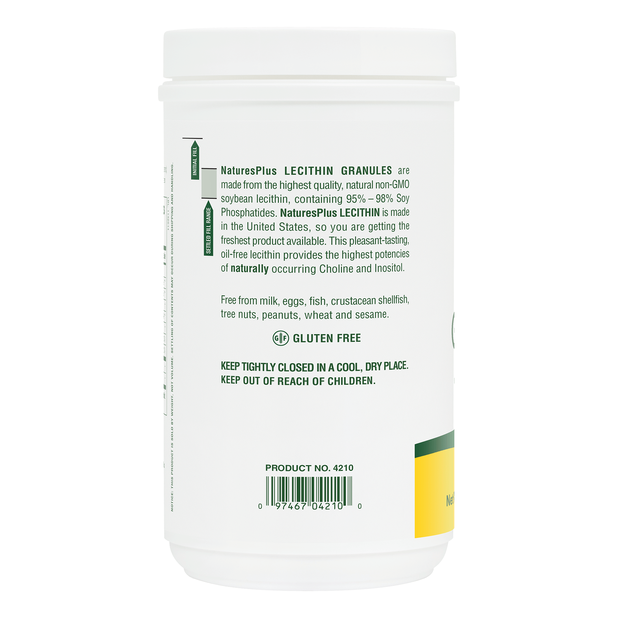 Lecithin Granules - 12 OZ