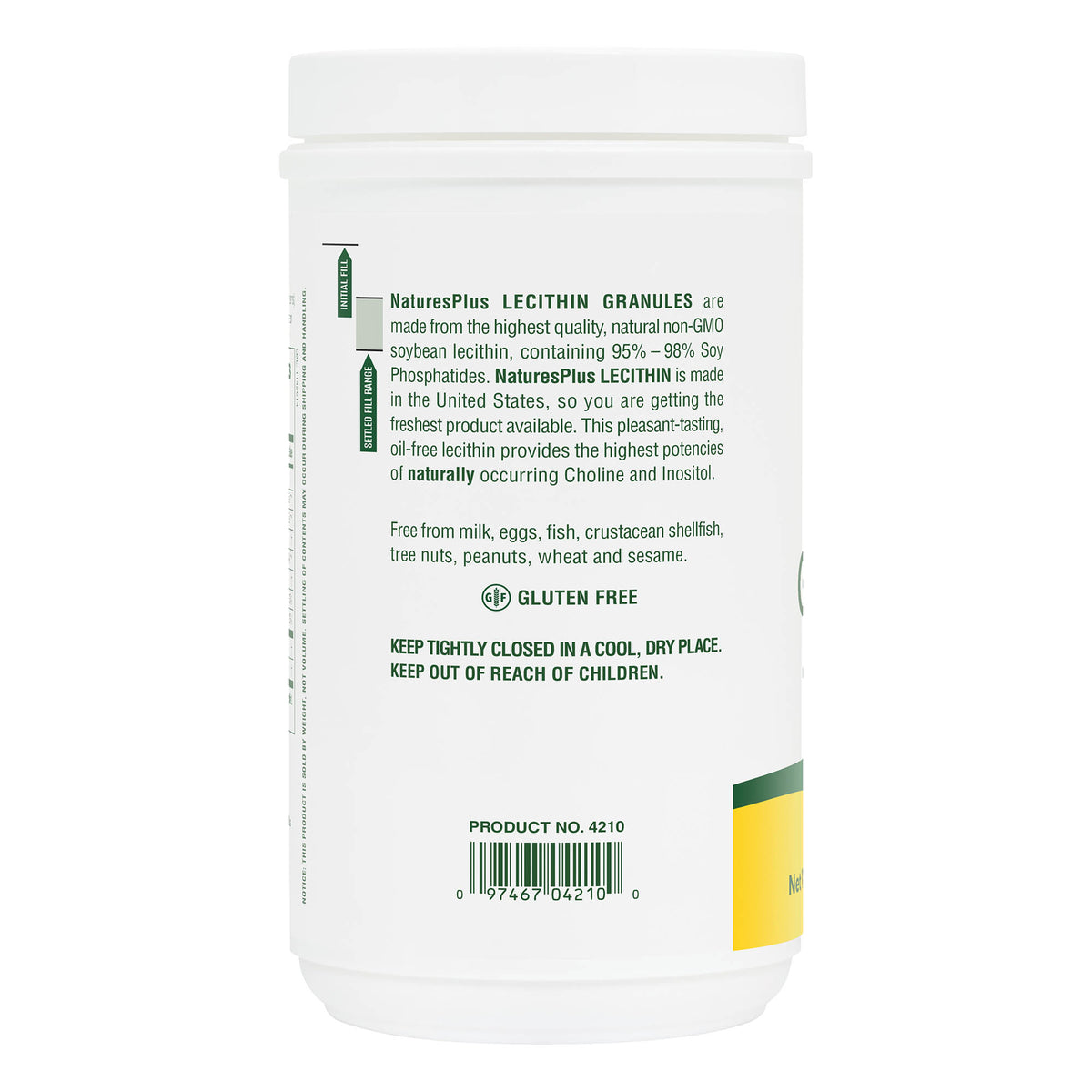 product image of Lecithin Granules containing 12 OZ