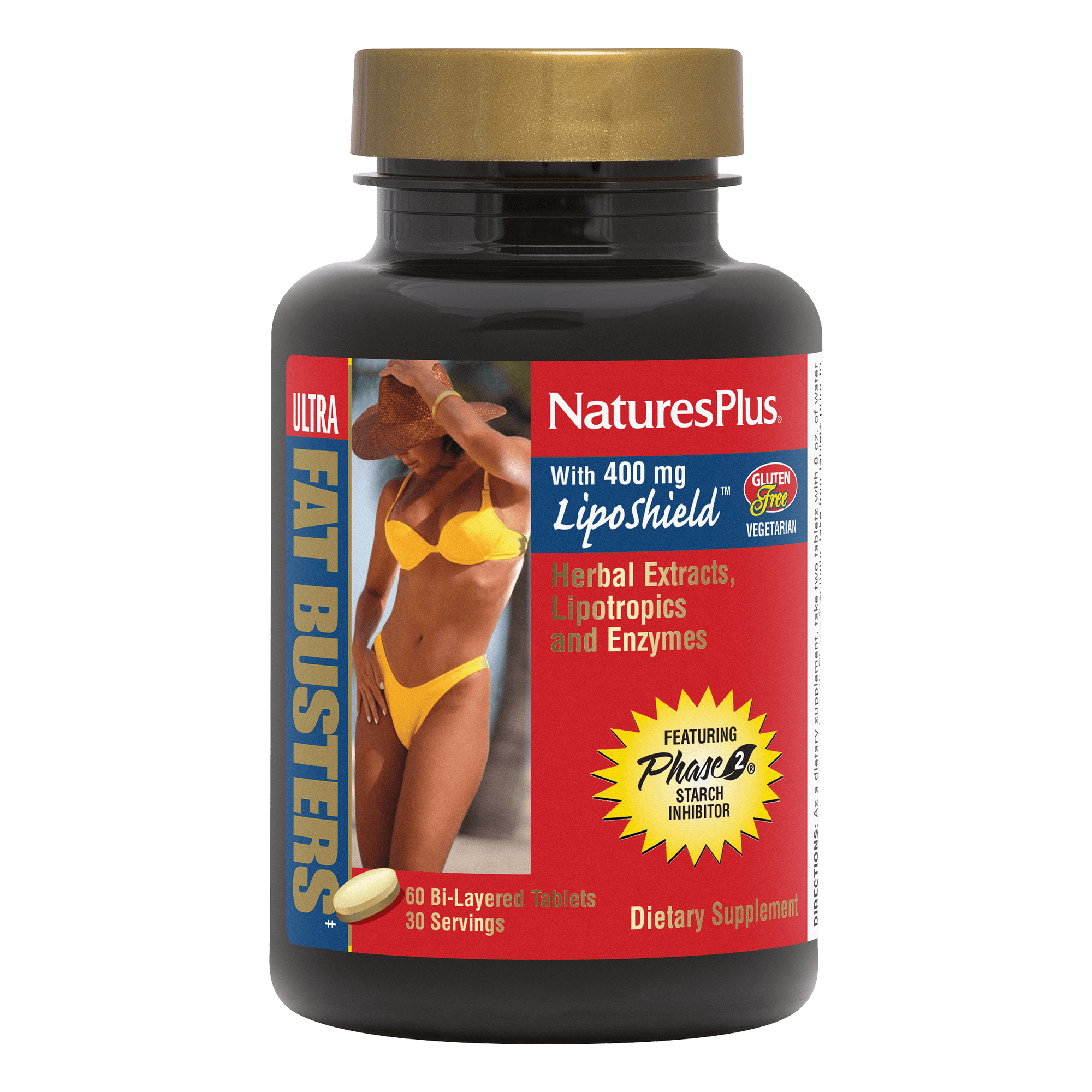 ULTRA FAT BUSTERS Bi-Layer Tablets - 60 Count