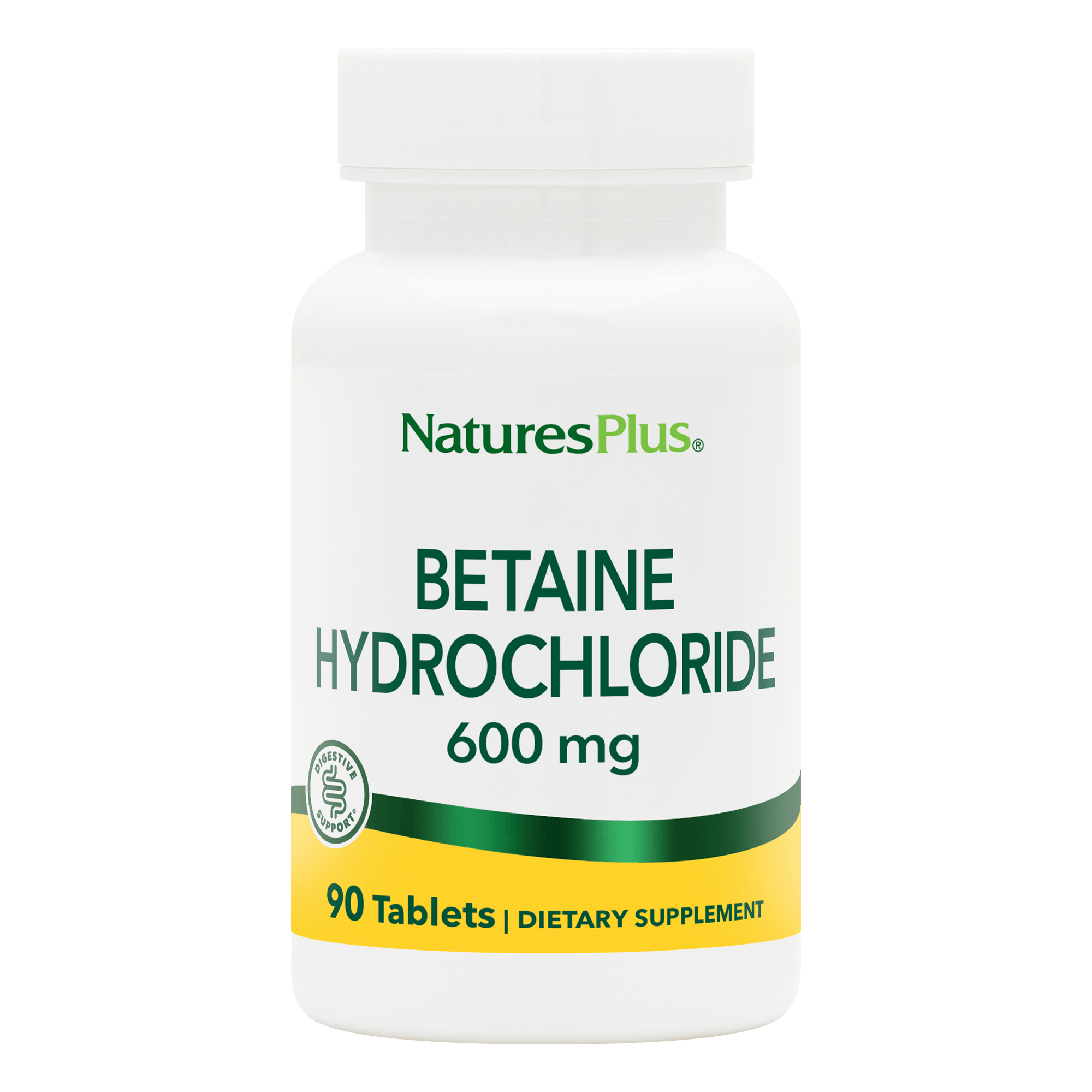 Betaine Hydrochloride Tablets - 90 Count