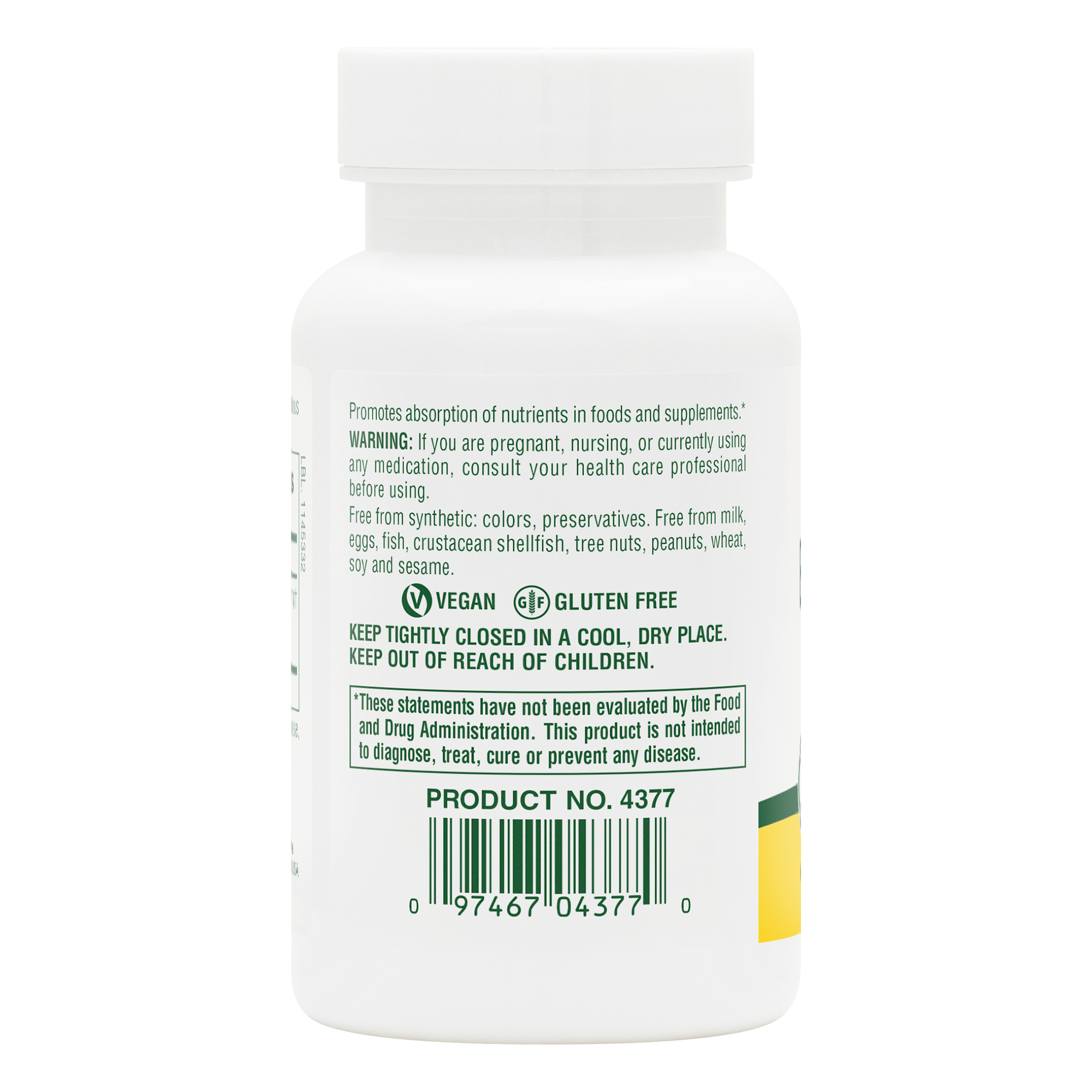 Bioperine 10 Capsules - 90 Count