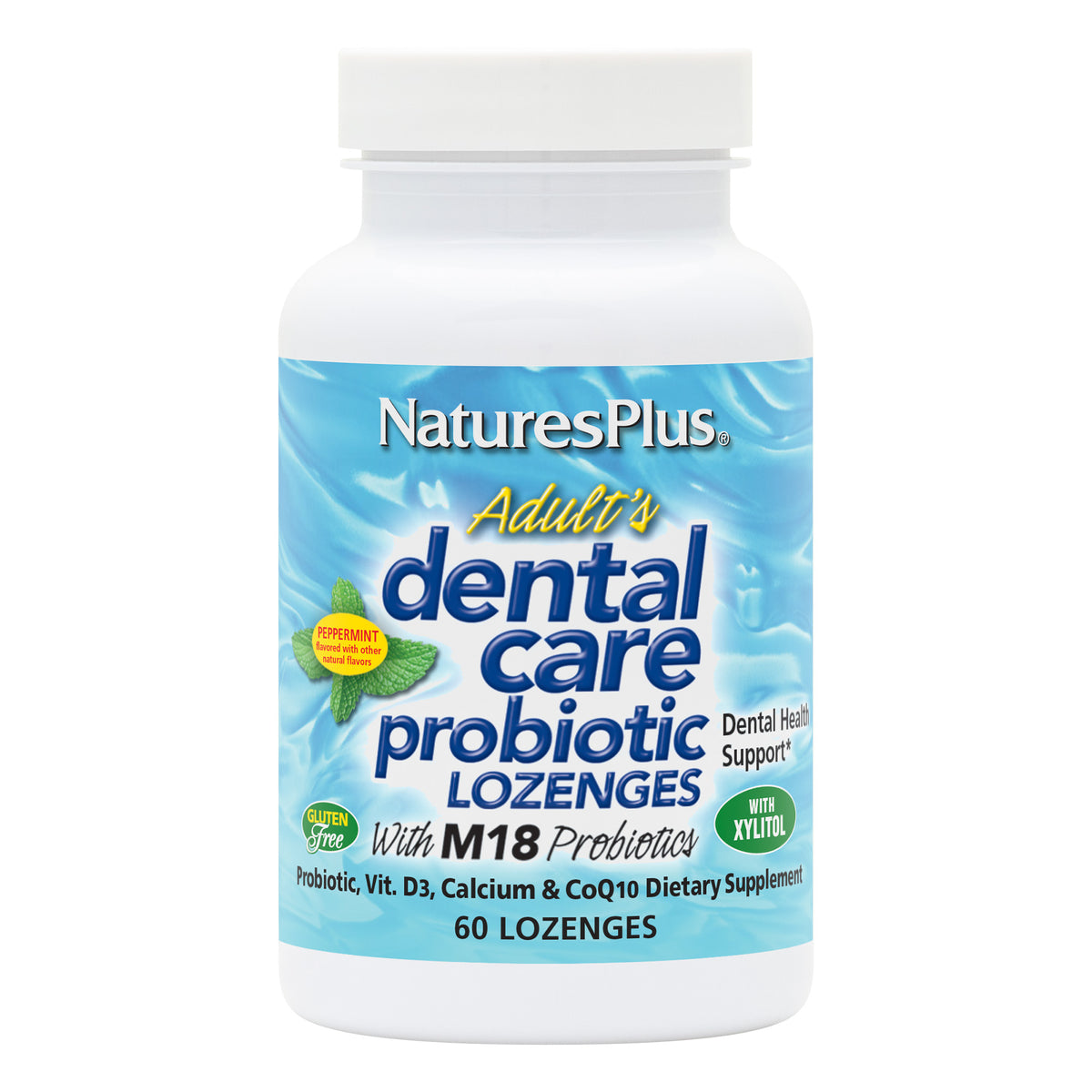 product image of Adult's Dental Care Probiotic Lozenges containing 60 Count