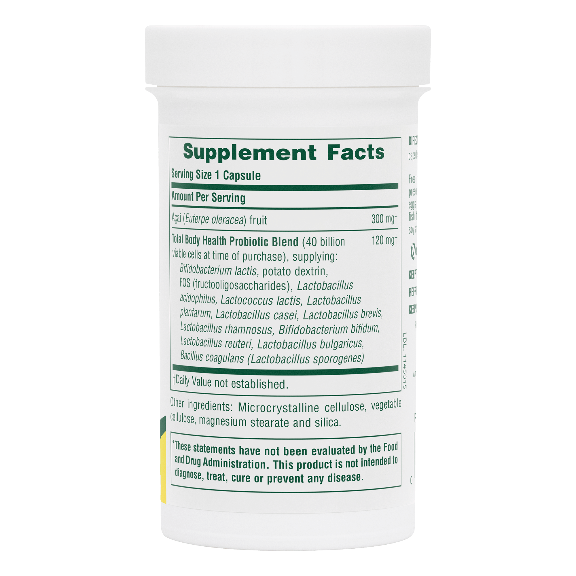 Ultra Probiotics Capsules - 30 Count