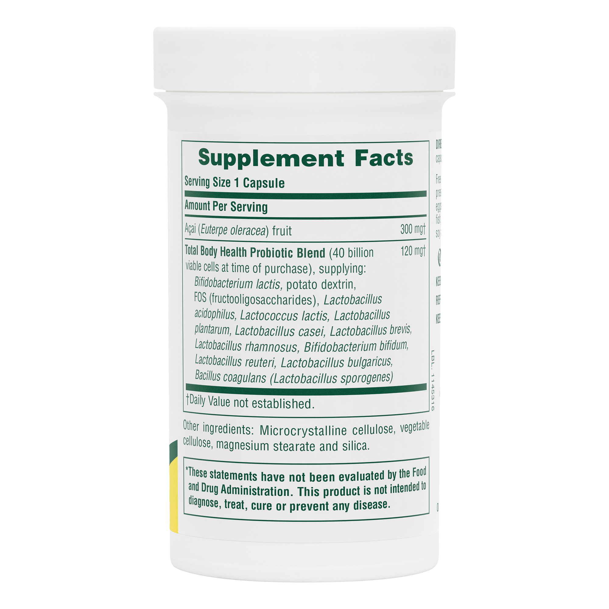 Ultra Probiotics Capsules - 60 Count