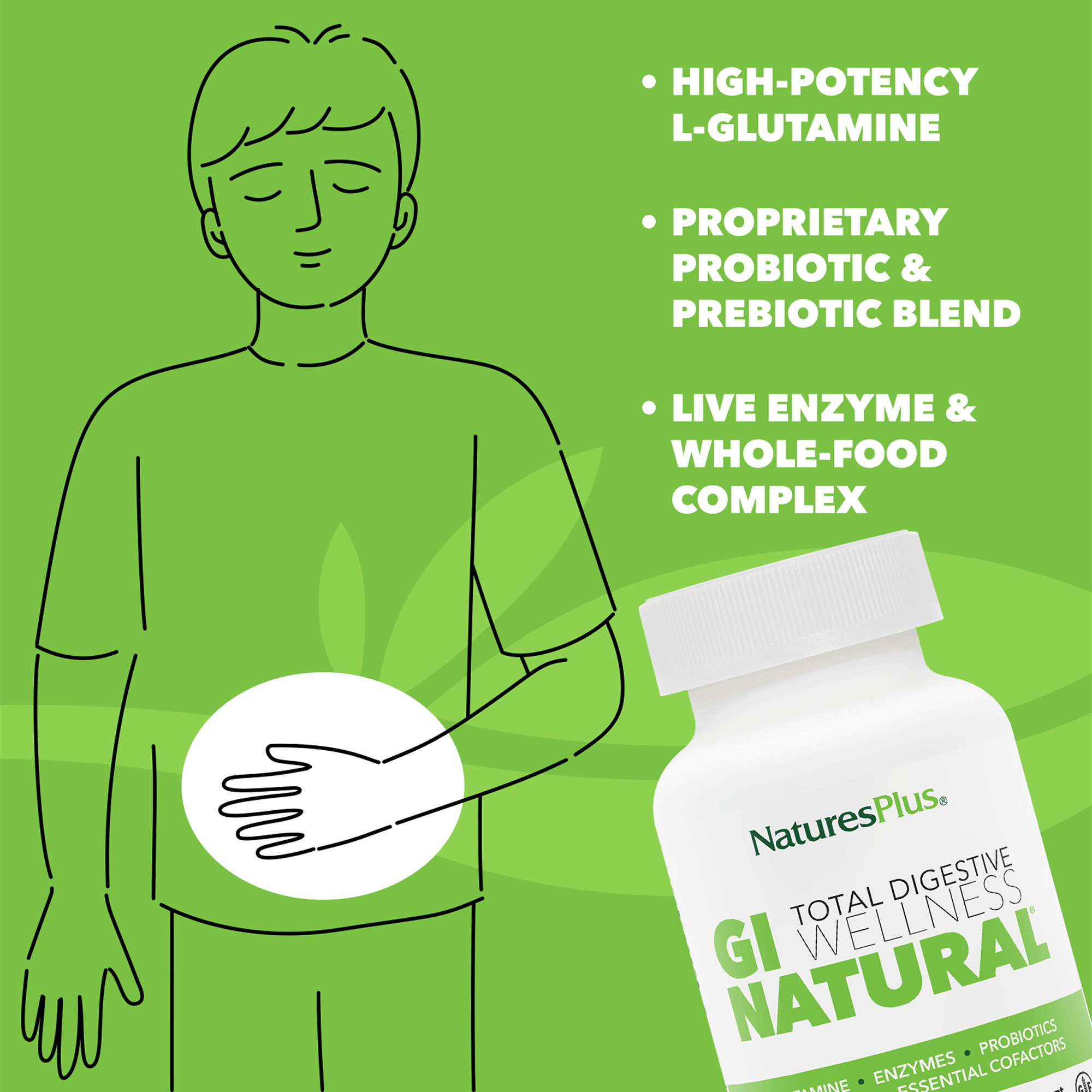 GI Natural® Bi-Layered Tablets - 90 Count
