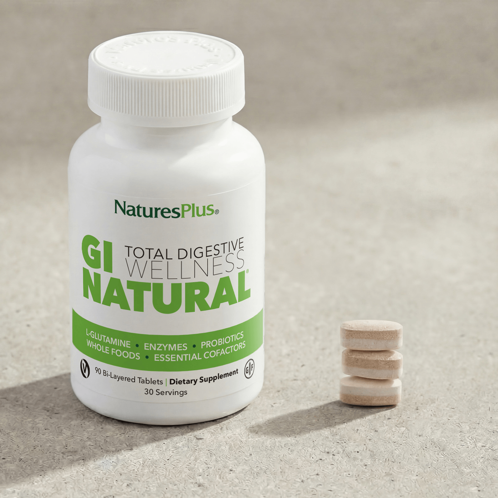 GI Natural® Bi-Layered Tablets - 90 Count