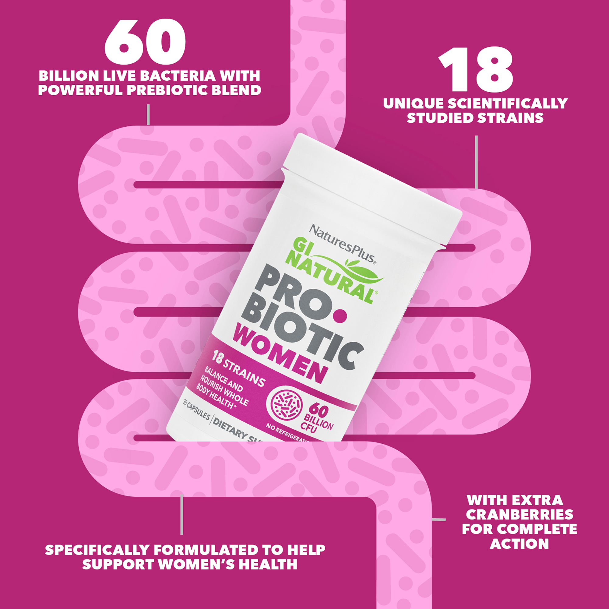 GI Natural® Probiotic Women - 30 Count