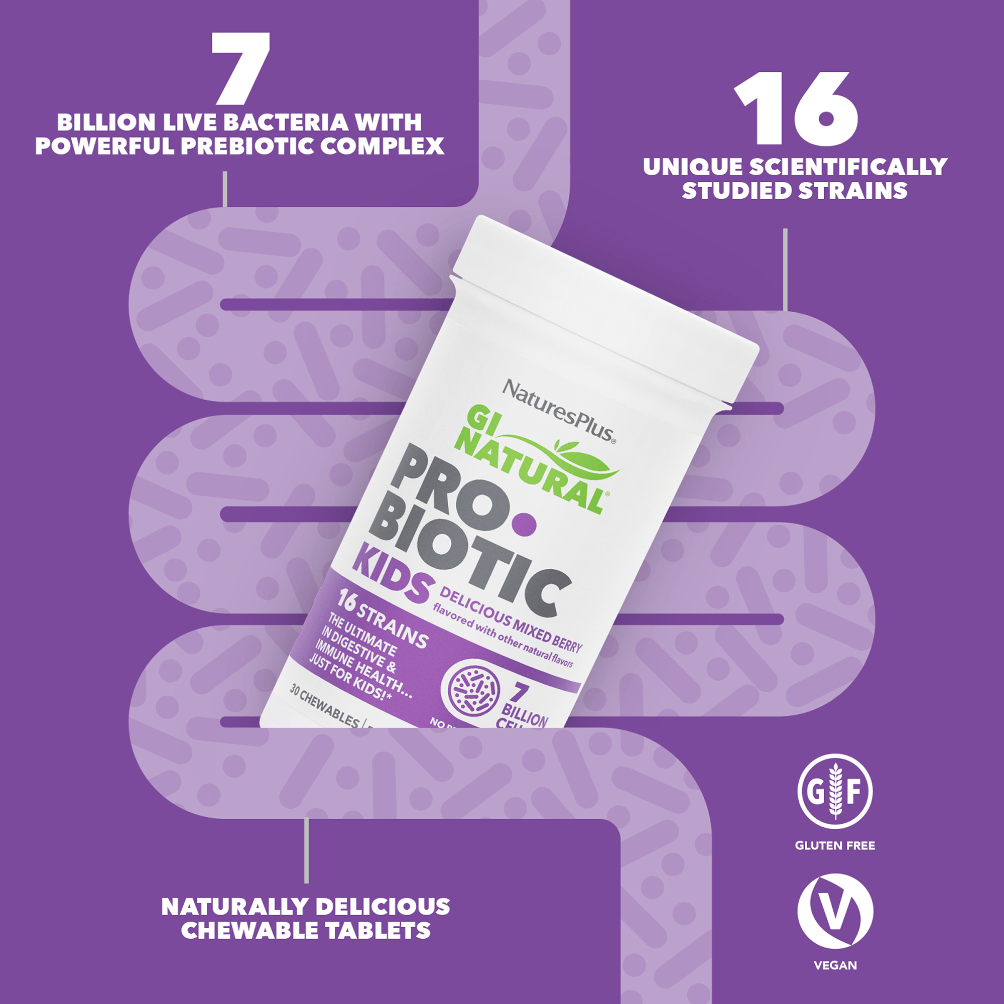 GI Natural® Probiotic Kids - 30 Count